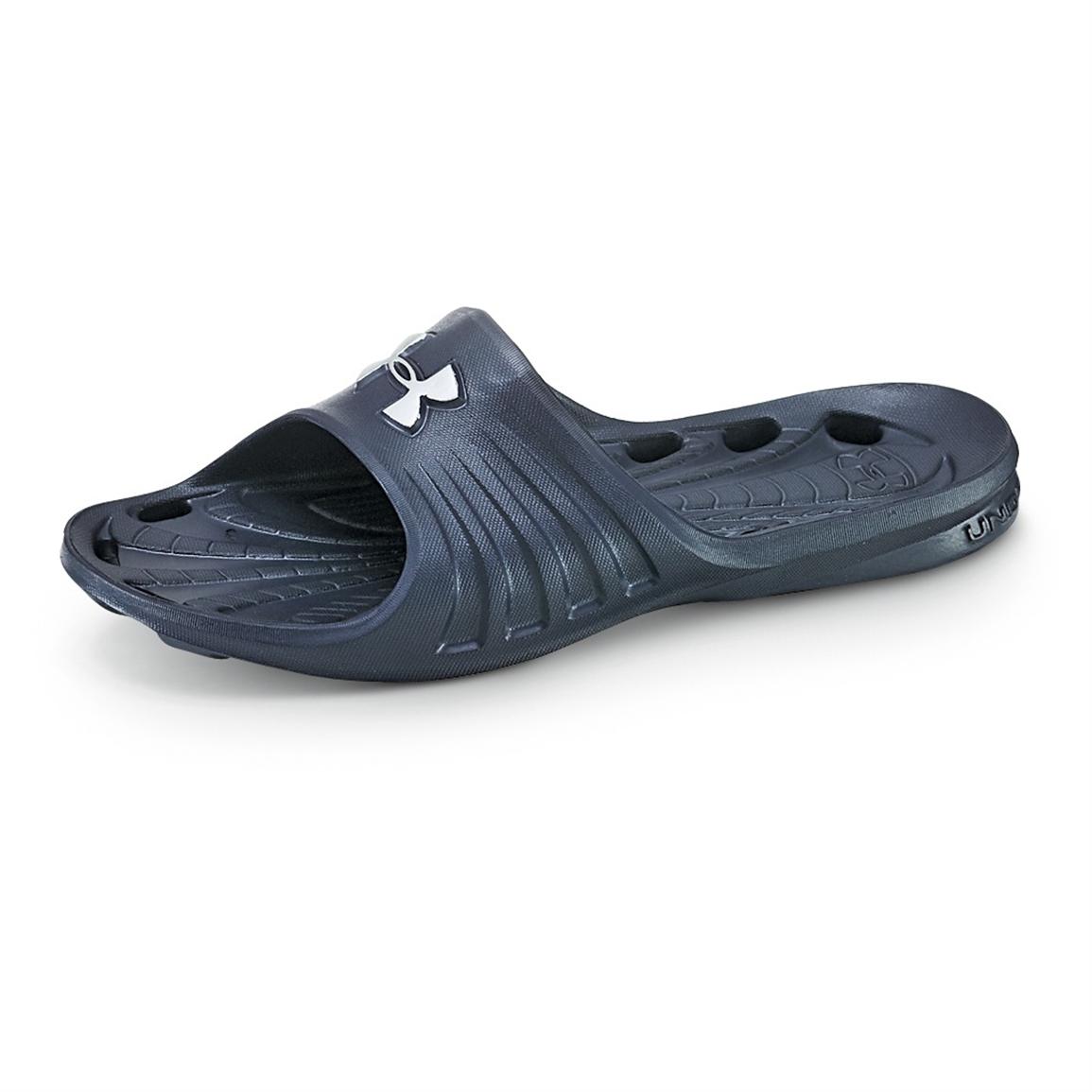 Men's Under Armour® Locker Slide Sandals - 200006, Sandals & Flip Flops ...