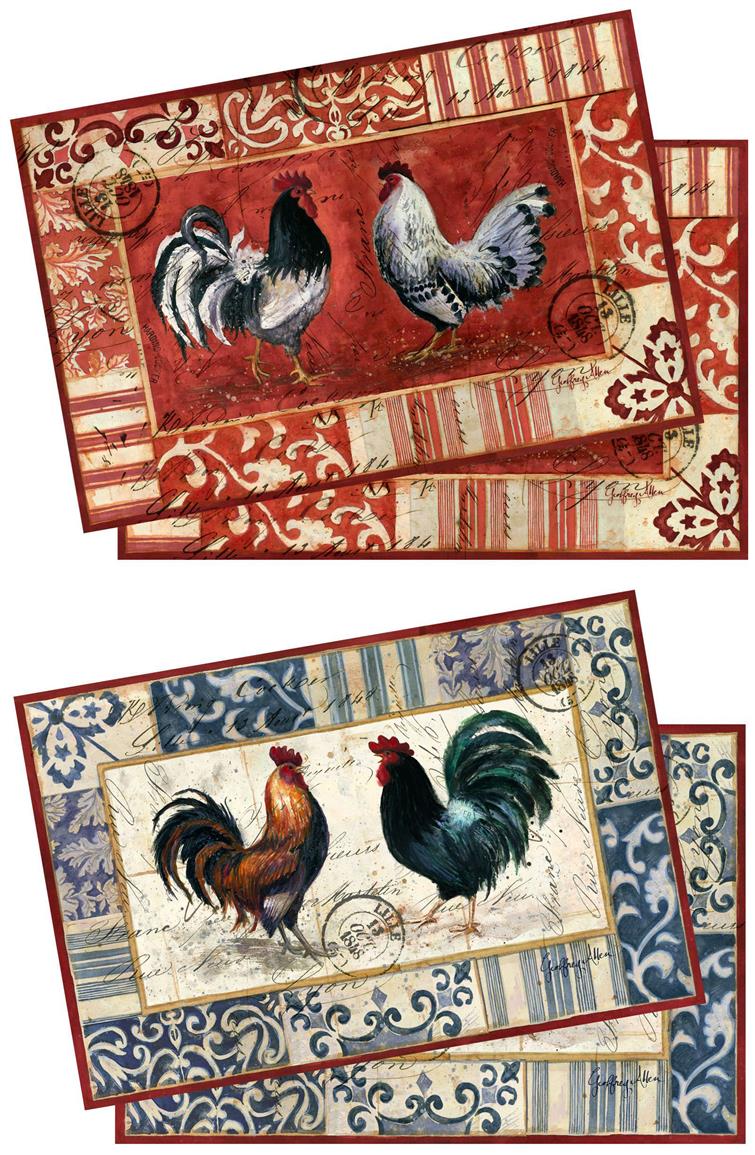 rooster tv trays