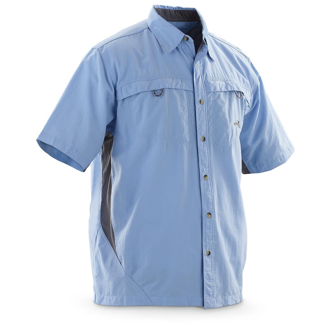 Natural Gear® Short - sleeved Scrambler Shirt - 200168, Shirts at ...