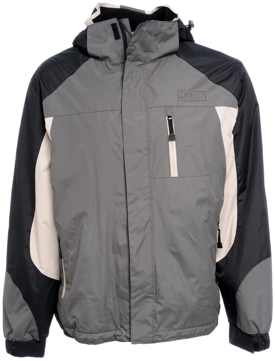 Men's Chaps® Colorblock Fleece Lined Active Jacket - 200286, Insulated ...