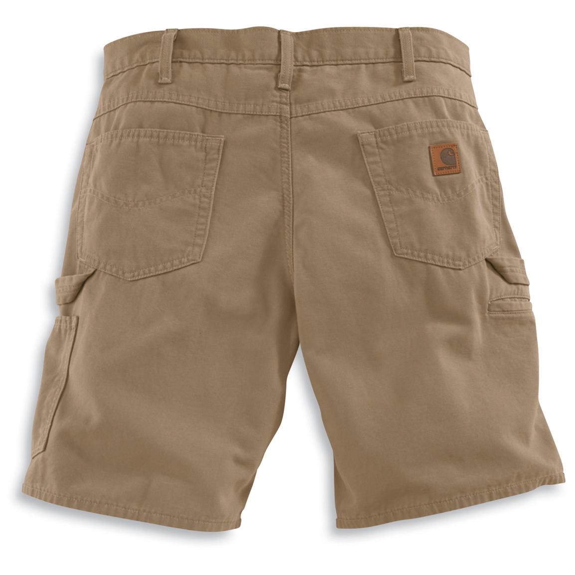 Men's Carhartt® Canvas Utility Shorts - 200477, Shorts at Sportsman's Guide