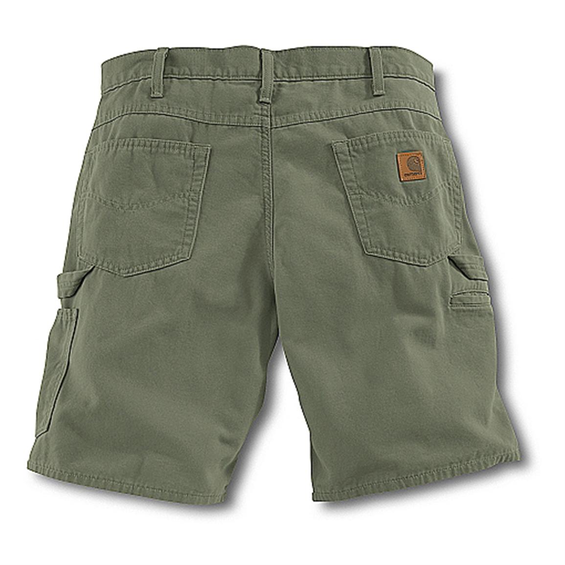 Men's Carhartt® Canvas Utility Shorts - 200477, Shorts at Sportsman's Guide