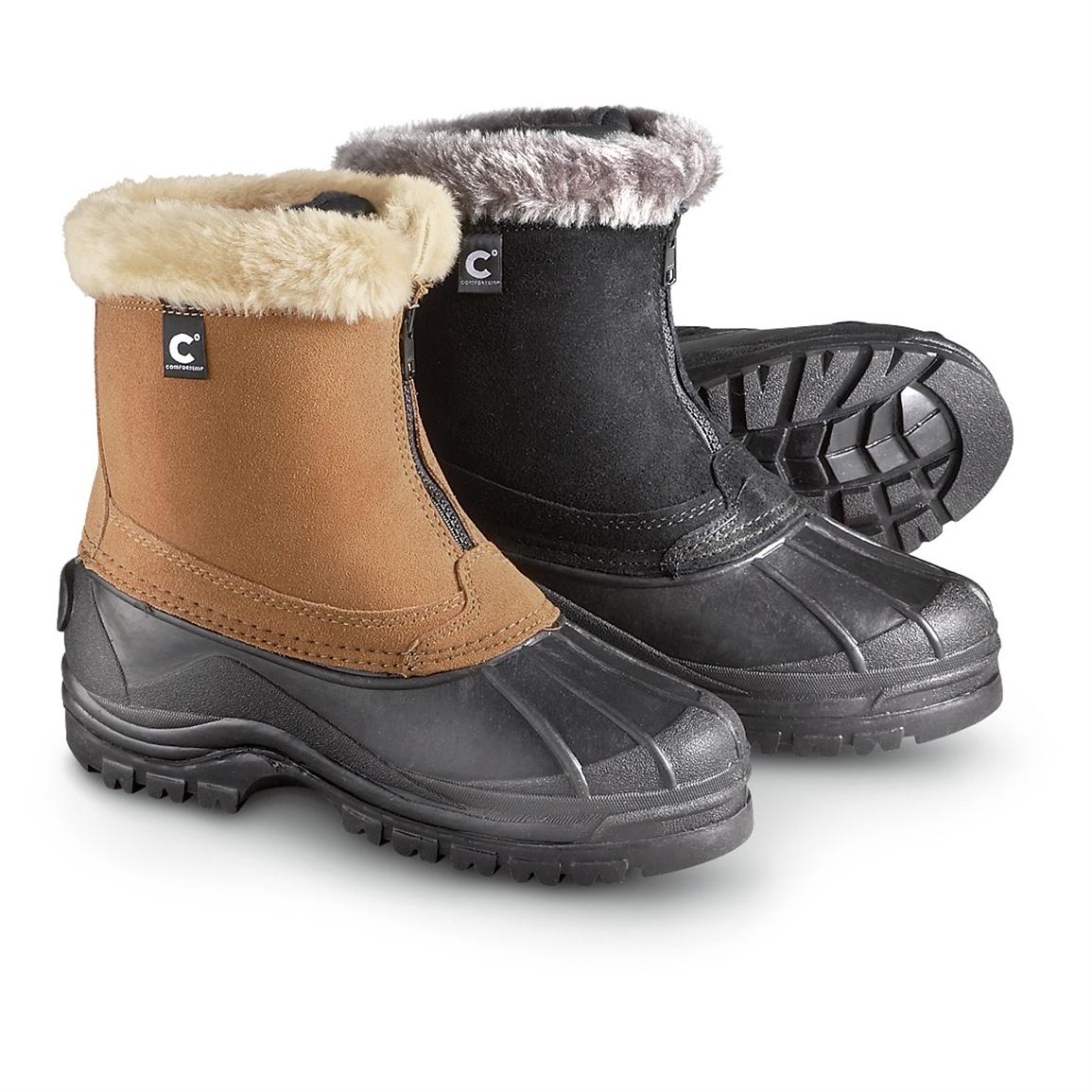 Women&#39;s Itasca™ ComforTemp® Front Zip Boots - 200626, Winter & Snow Boots at Sportsman&#39;s Guide