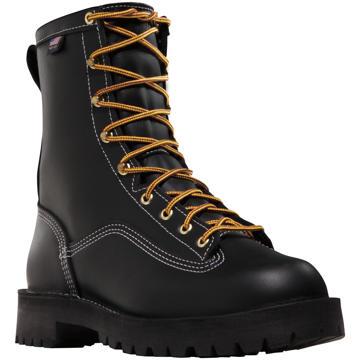 Men's Danner® 8 inch Non-Metallic Safety Toe Super Rain Forest™ Work Boots