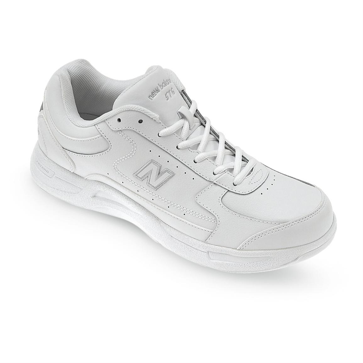 Men's New Balance® 576 Walking Shoes, White - 201093, Running Shoes ...