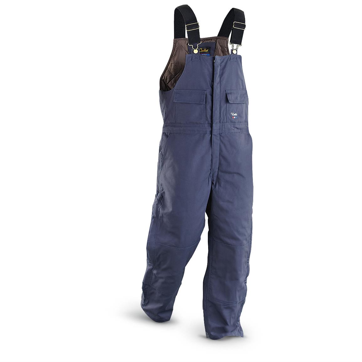 walls zero zone insulated bib overalls