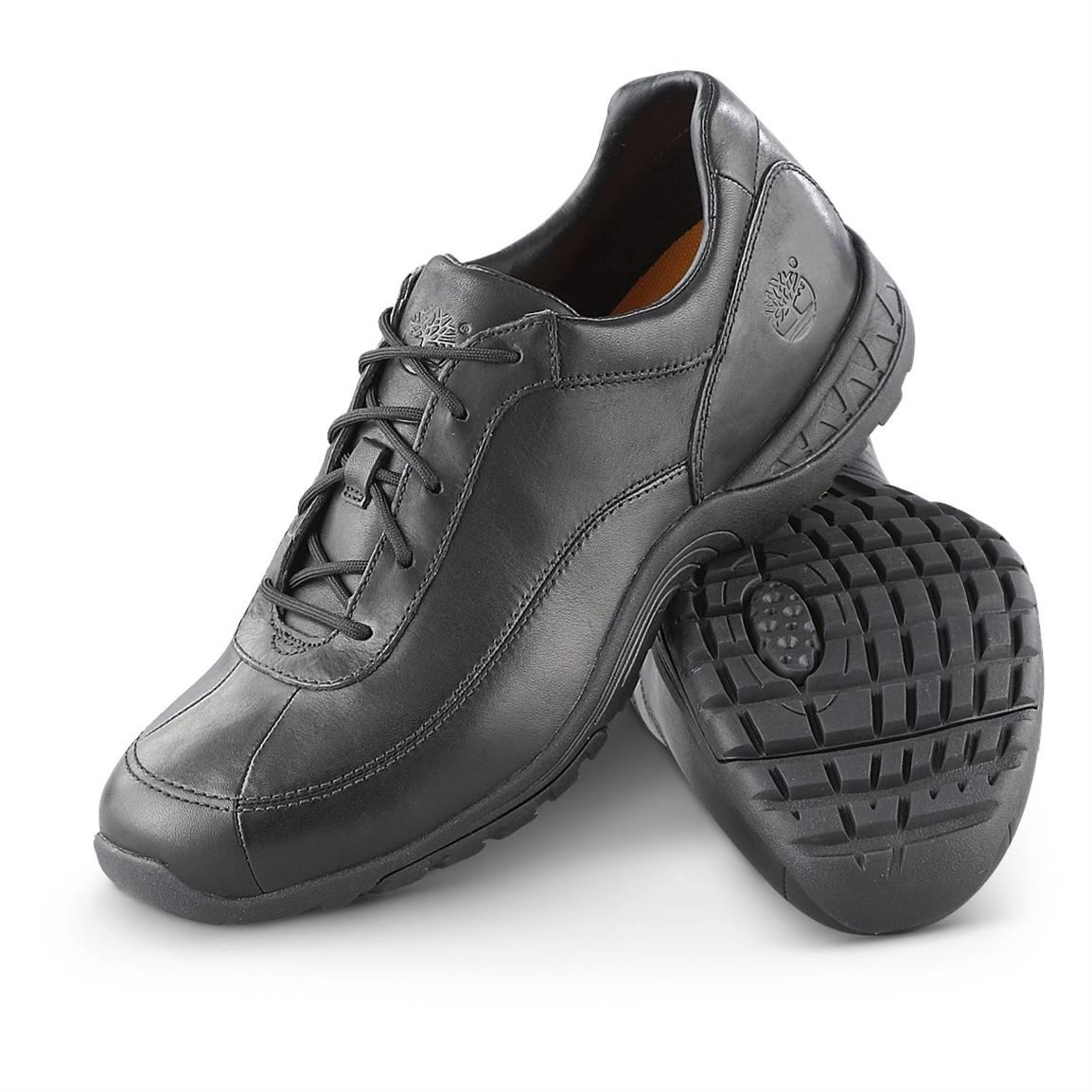 Men's Timberland® City Adventure Oxfords, Black - 202655, Casual Shoes ...