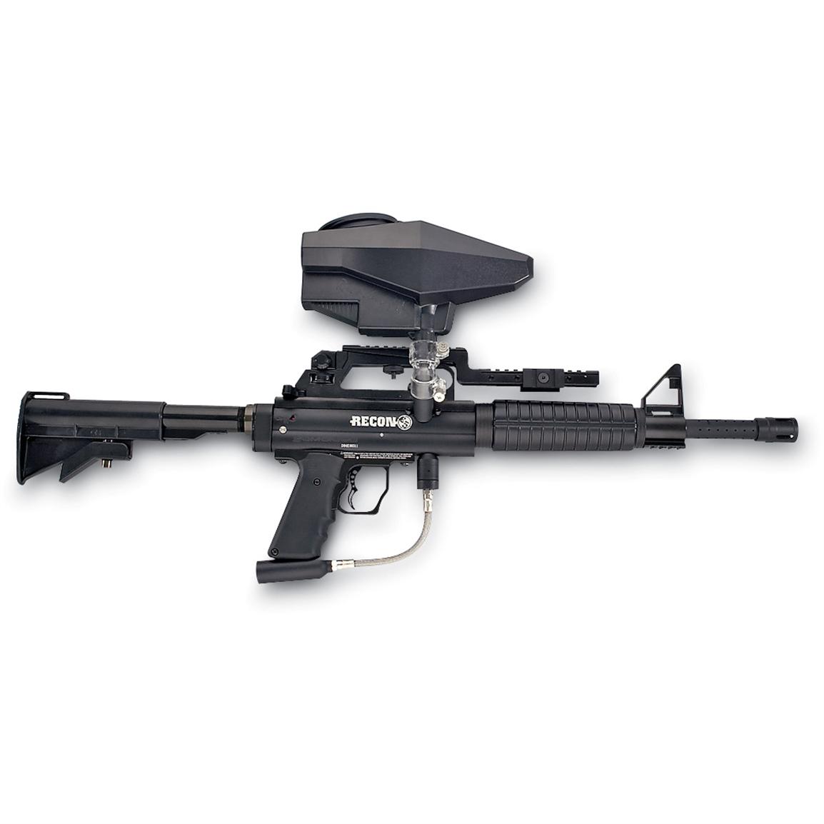 E5 Electronic Paintball Marker with Bonus Electronic Hopper 20286