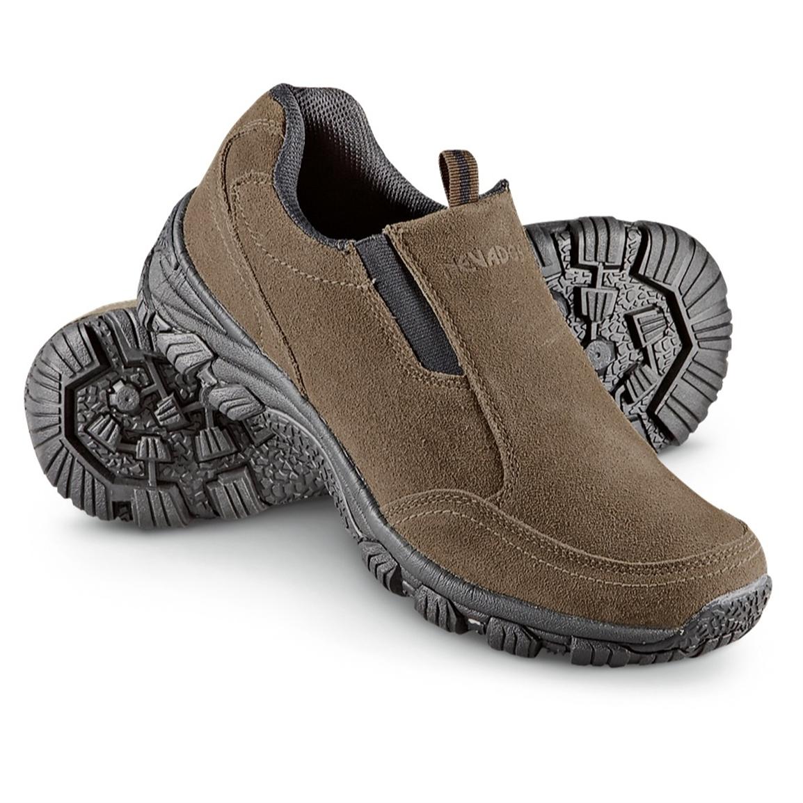 Men s Nevados Cumberland Slip On Casual Shoes Brown 202908 
