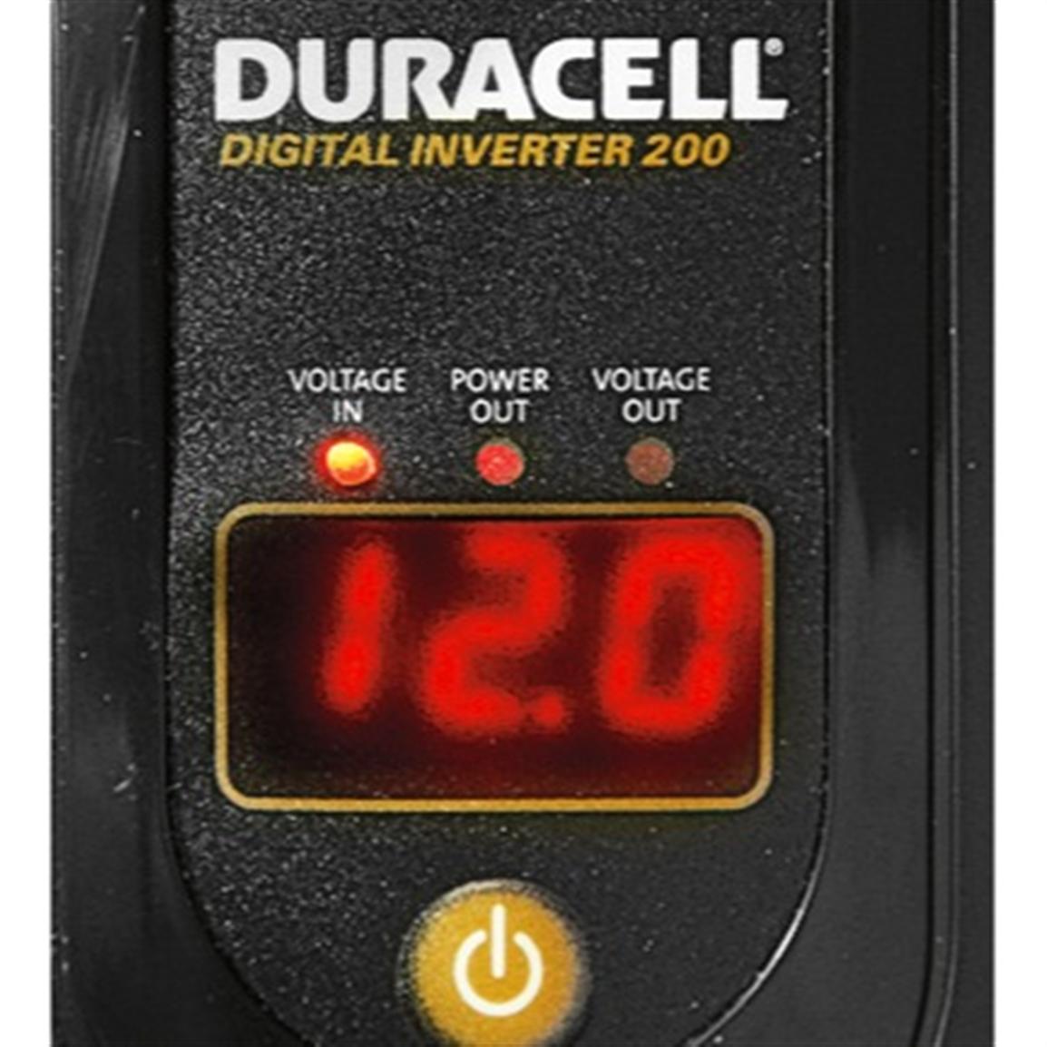 Duracell® 200 watt Digital Power Inverter 203091, Power Inverters
