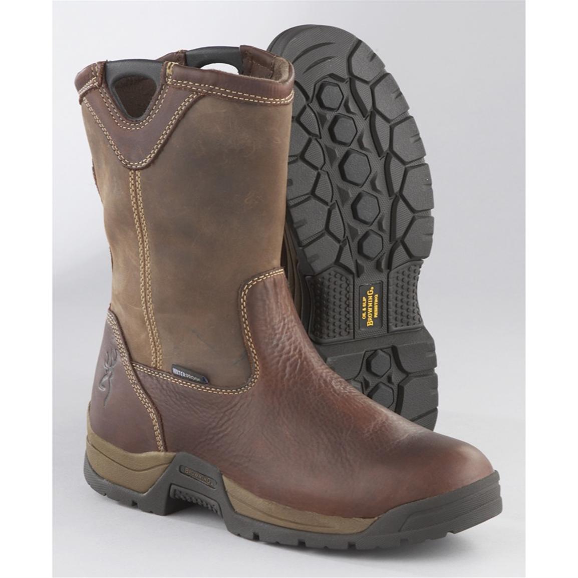 mens browning work boots