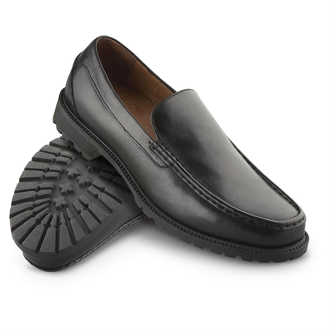 Men's Florsheim® Norwood Slip - ons, Black - 203308, Dress Shoes at ...