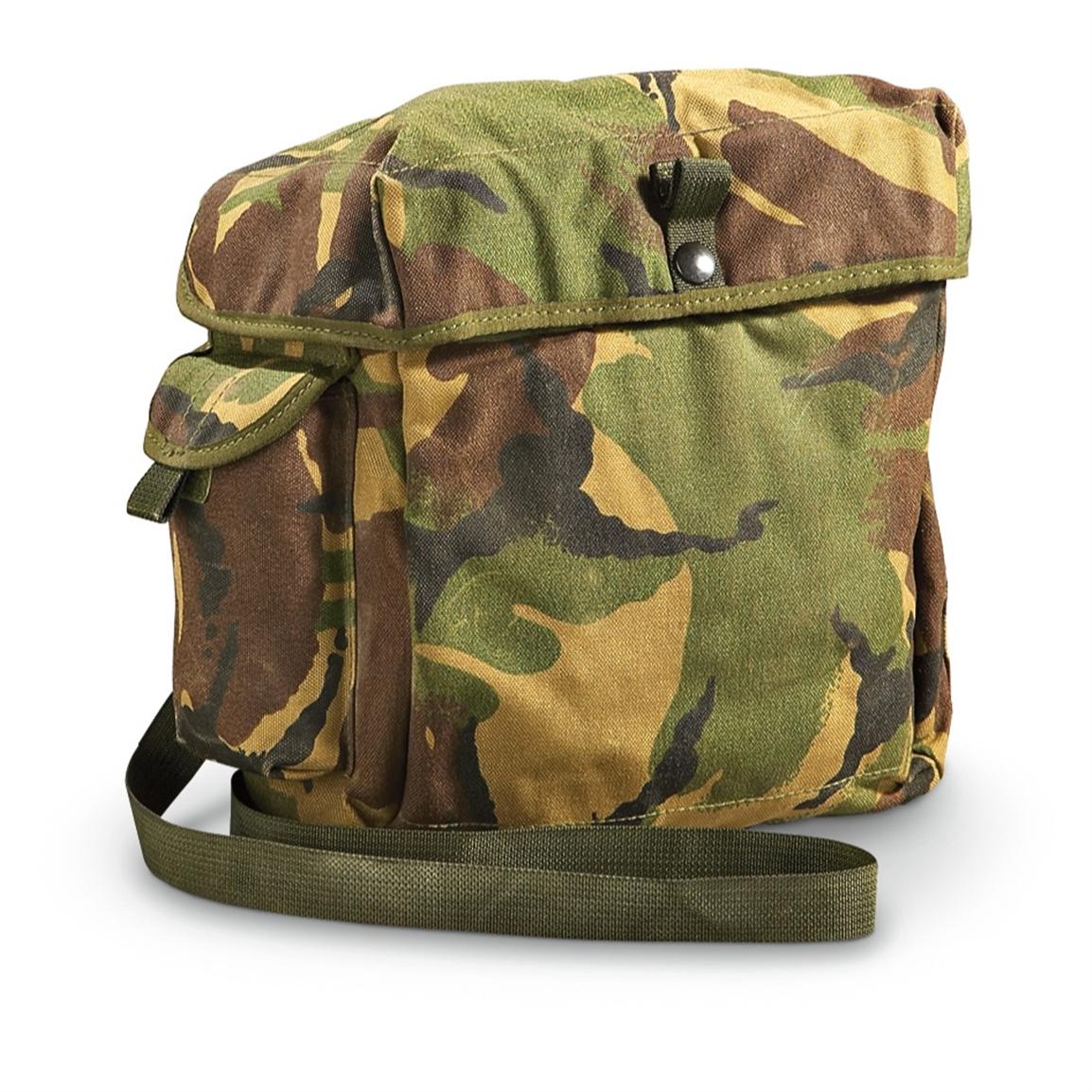 British Military Surplus Gas Mask Bag