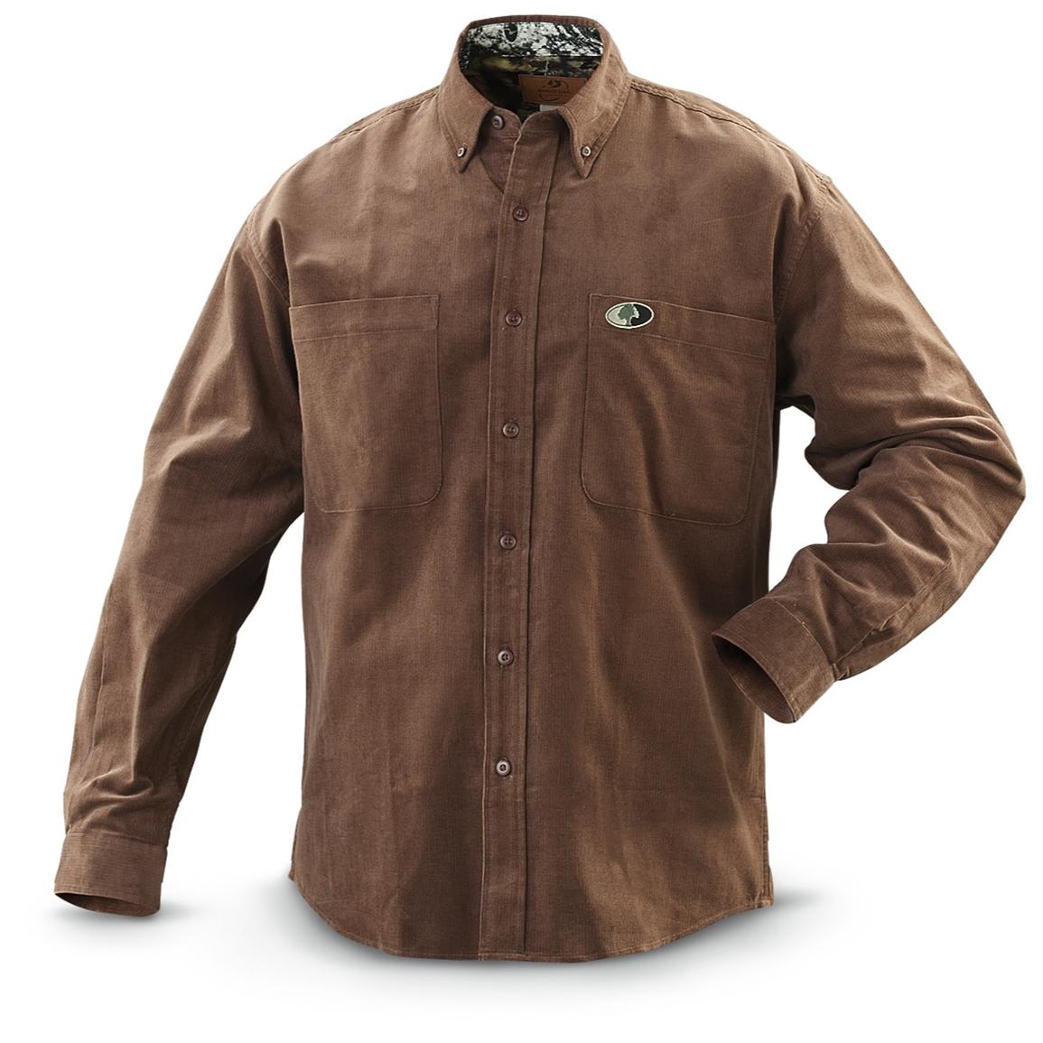 legacy copper and oak corduroy shirt