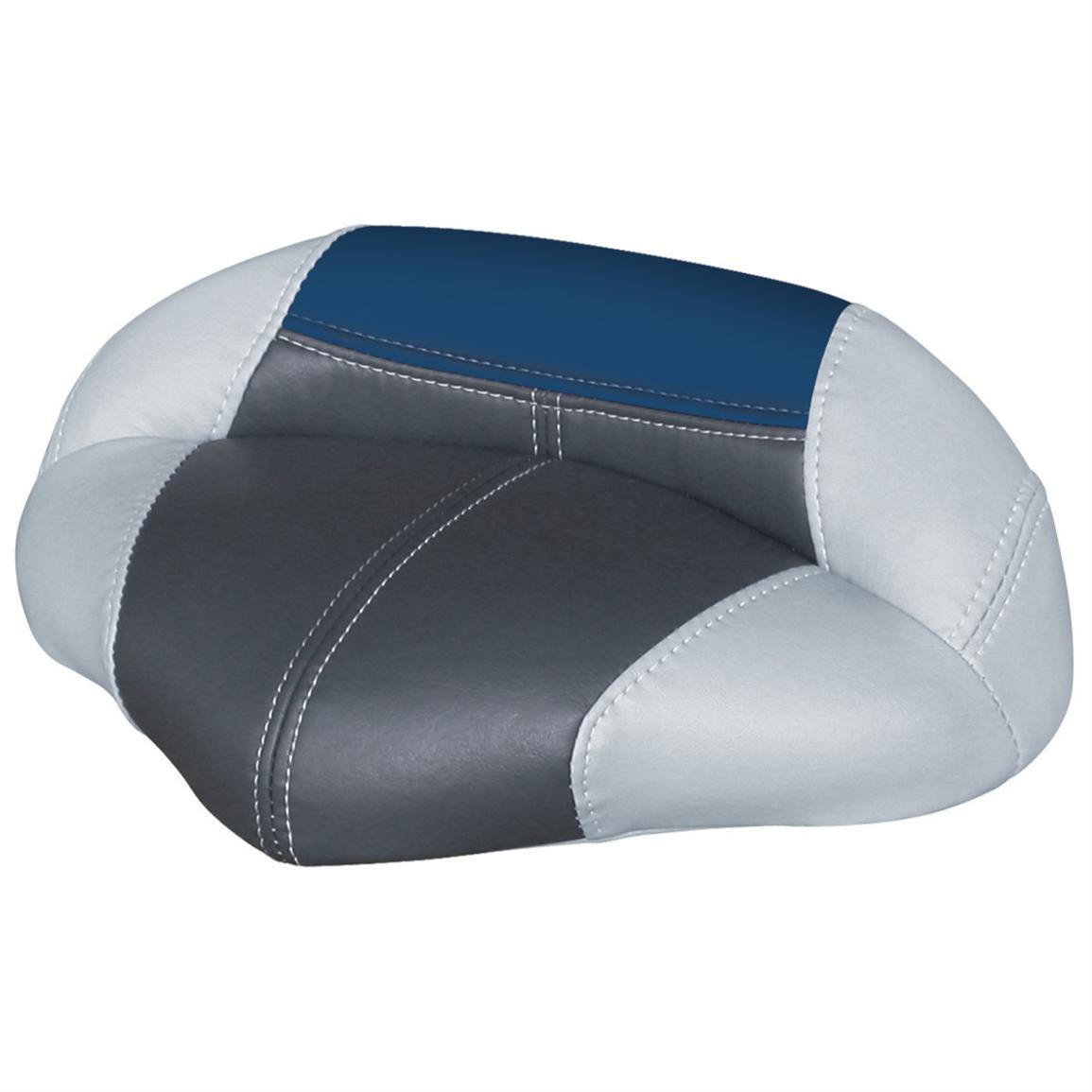Wise® Blast-Off Series Traditional Pro Seat, Grey / Charcoal / Blue