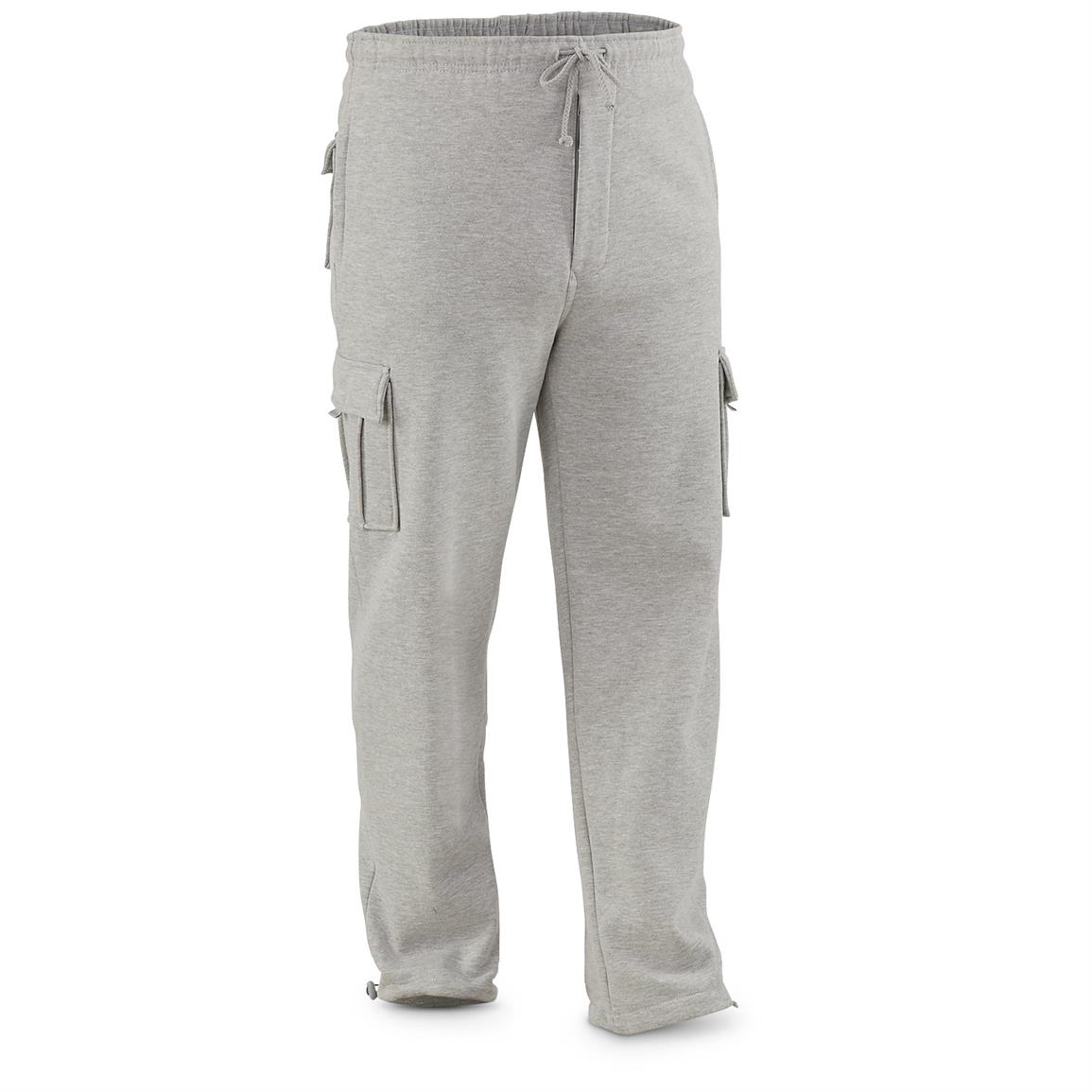 Guide Gear Men's Cargo Sweatpants - 203616, Jeans & Pants at Sportsman ...