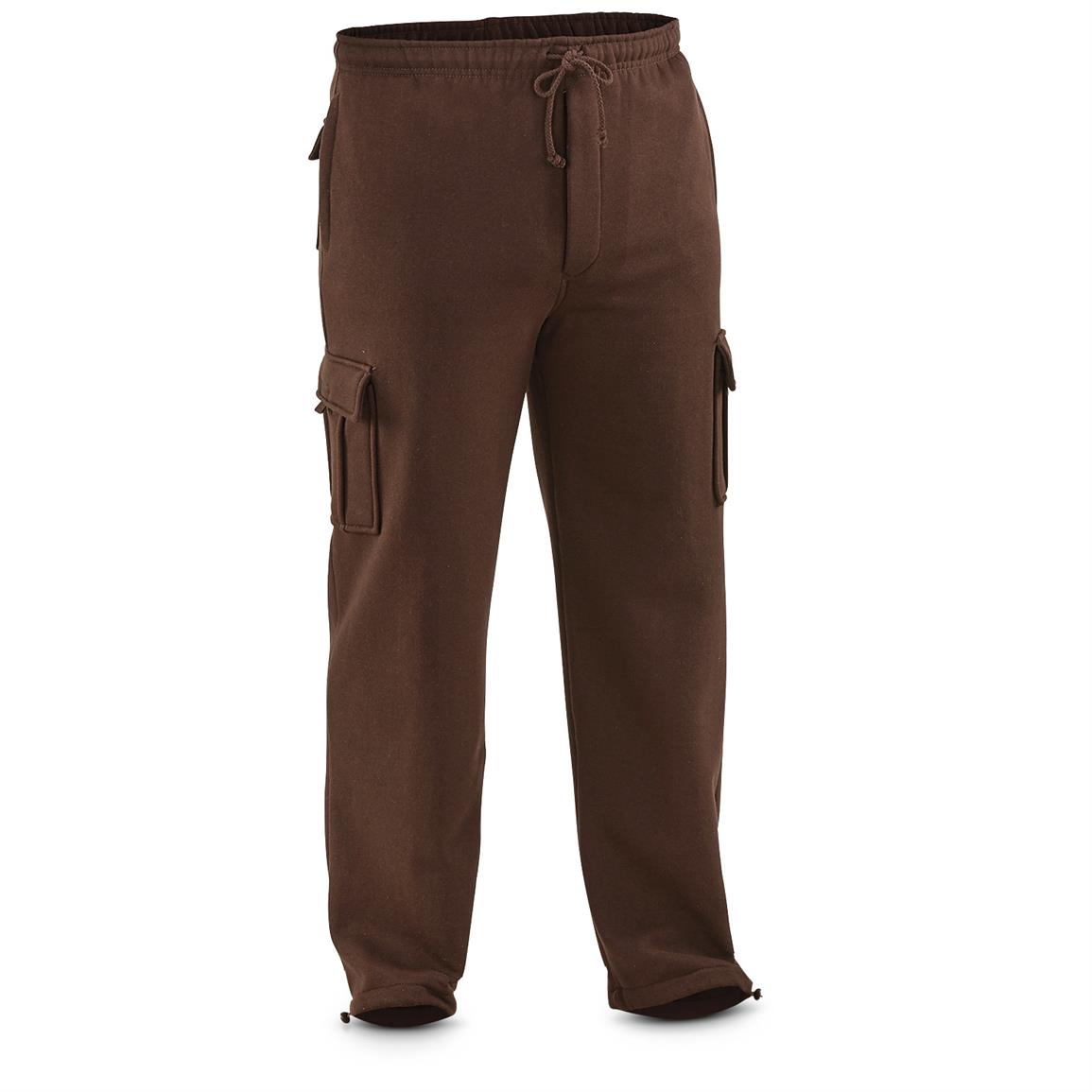 Guide Gear Men's Cargo Sweatpants - 203616, Jeans & Pants at Sportsman ...