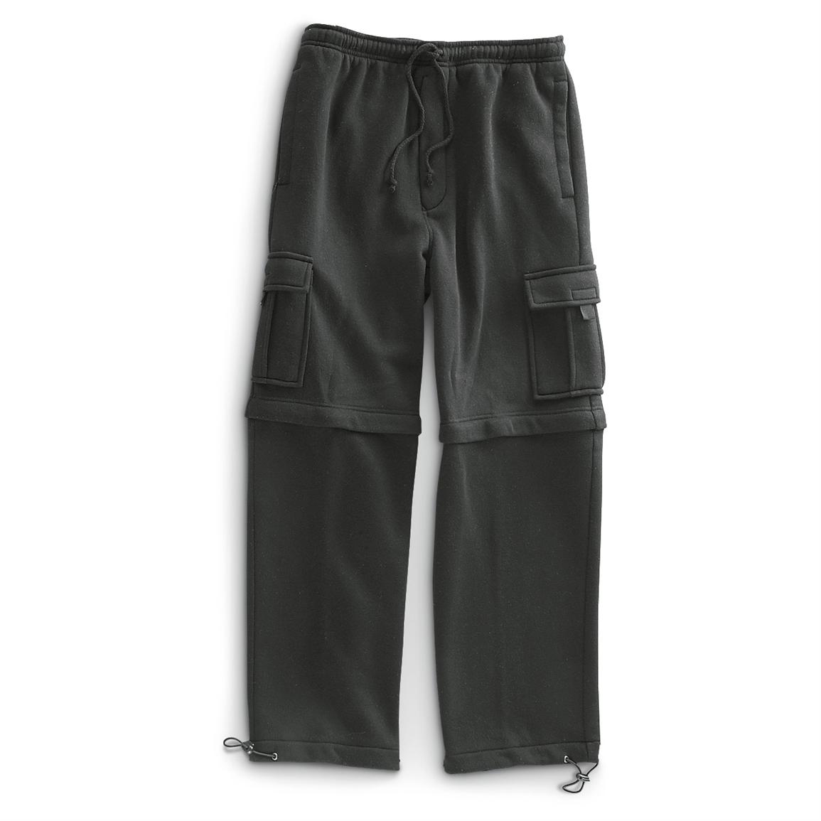 Guide Gear® Zip - off Fleece Cargo Pants - 203617, Jeans & Pants at ...