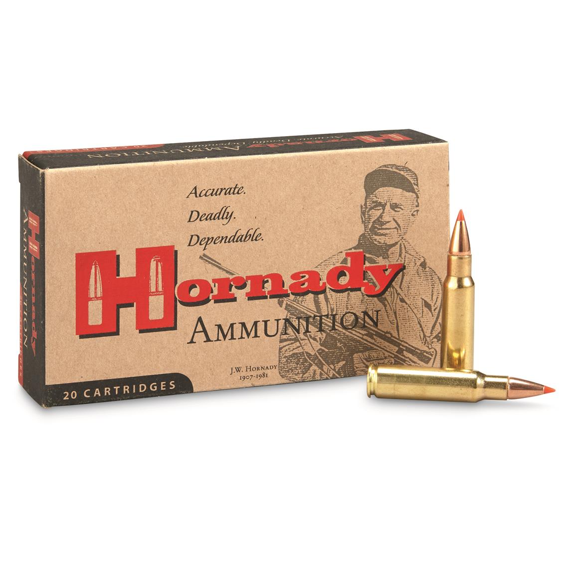 Hornady Custom, 6.8mm SPC, SST, 120 Grain, 20 Rounds - 203634, 6.8 ...