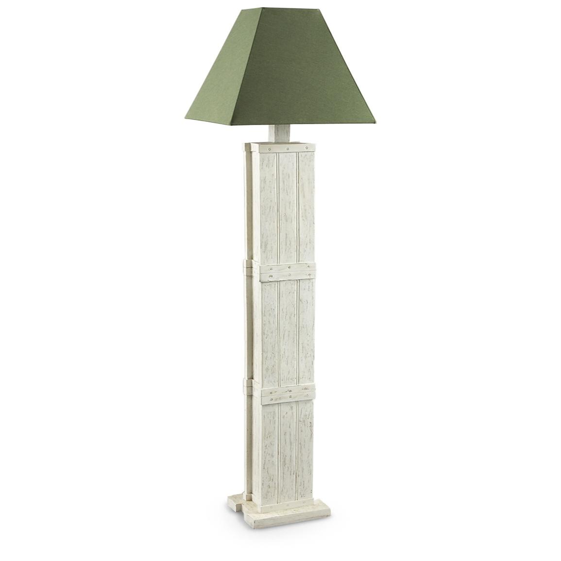 Hunter® Chatham Outdoor Floor Lamp - 203707, Solar & Outdoor Lighting at Sportsman's Guide