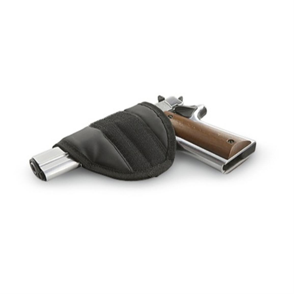 Leather Gun Concealment Briefcase, Black 203919, Briefcases & Laptop