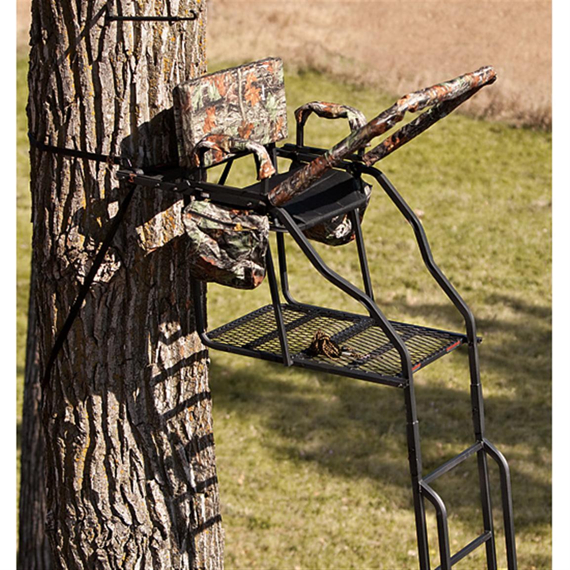 20' Big Game® The Legacy™ Ladder Tree Stand - 203941, Ladder Tree ...