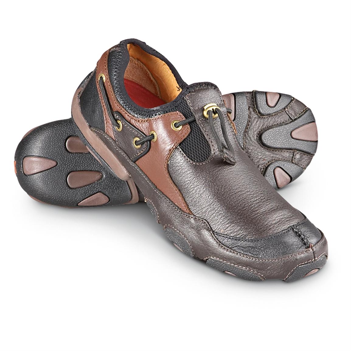 twisted x driving mocs black