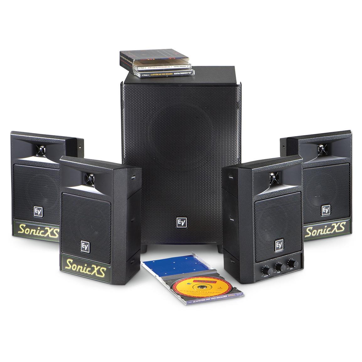 EV® SonicXS 4.1 Multimedia 5 Speaker System 204053, at Sportsman�s Guide