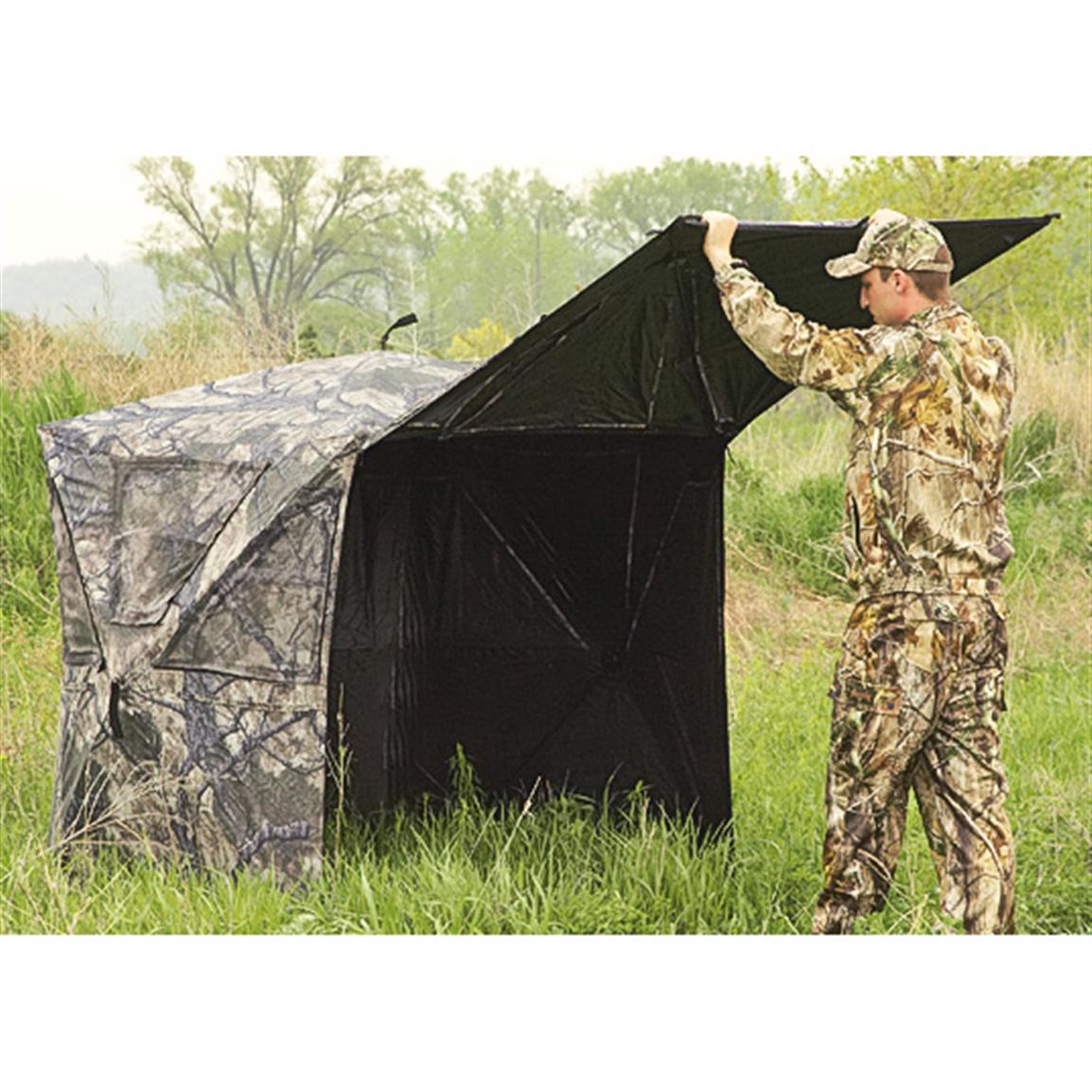 Guide Gear® Run & Gun 5 hub Blind with Smart Silver® Scent Control