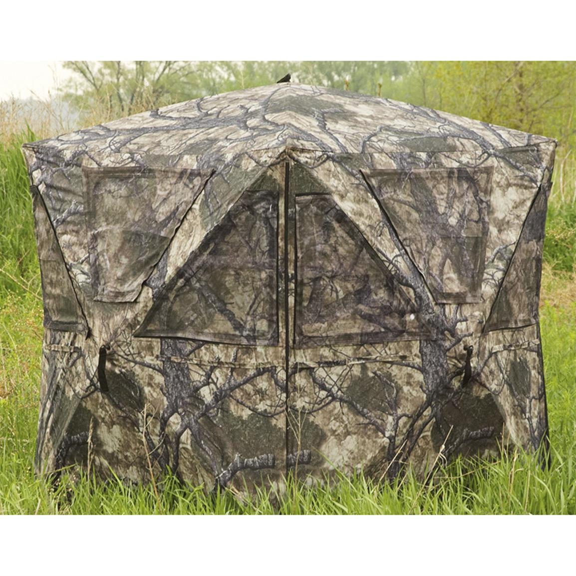 Guide Gear® Run & Gun 5 hub Blind with Smart Silver® Scent Control