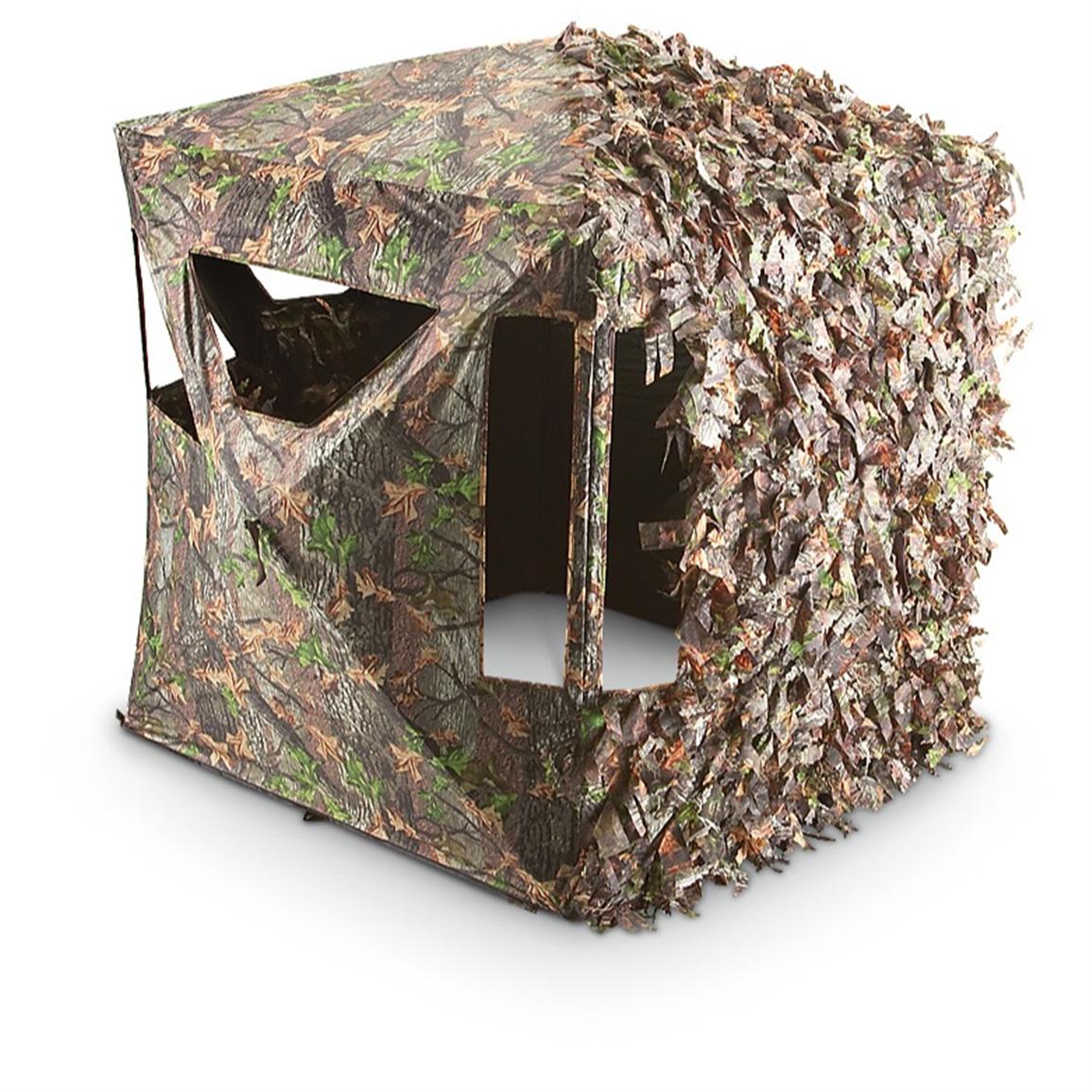 Guide Gear® Leafy Hybrid Blind - 204127, Ground Blinds at Sportsman's Guide