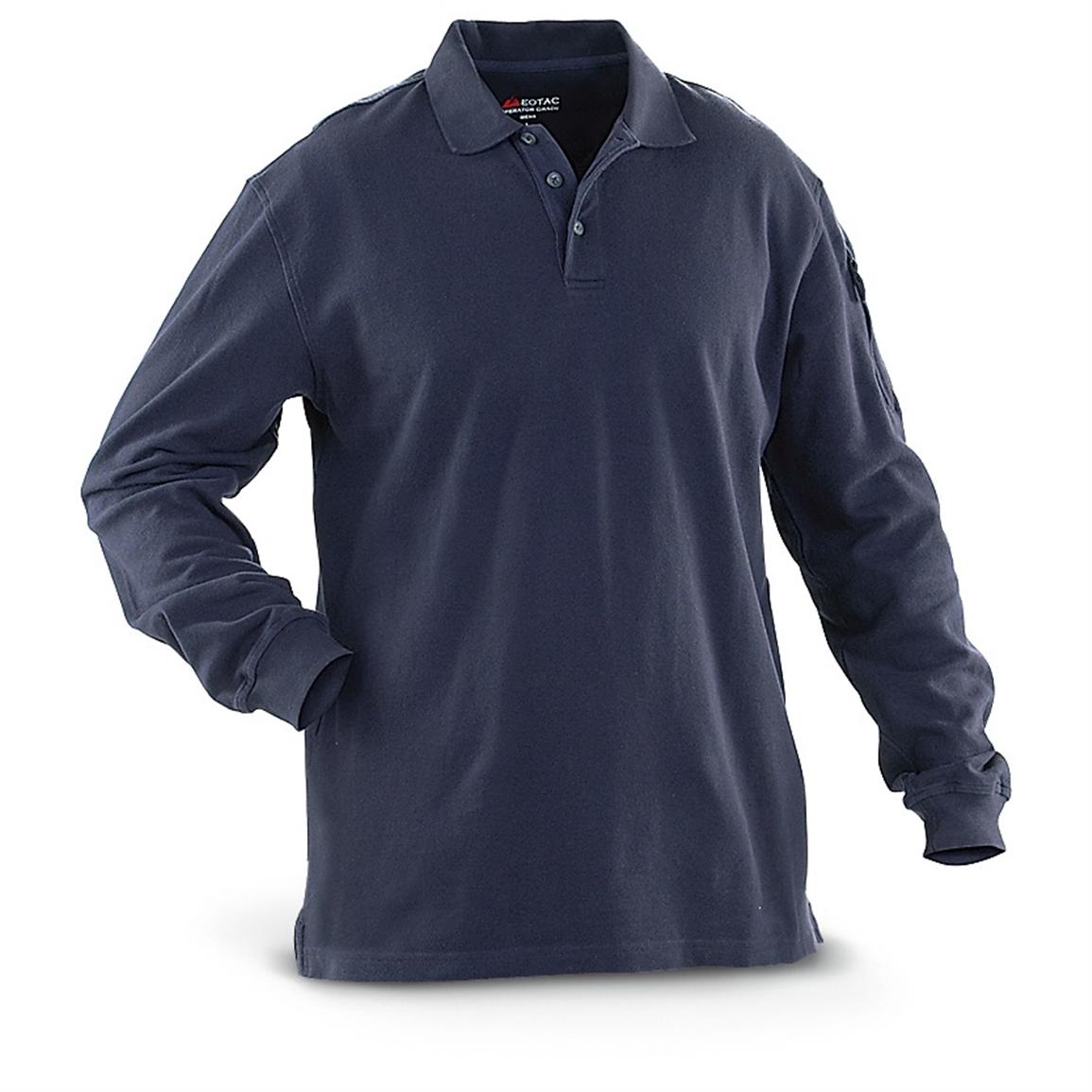 EOTAC™ Long - sleeved Pocket Polo Shirt - 204201, Tactical Clothing at ...