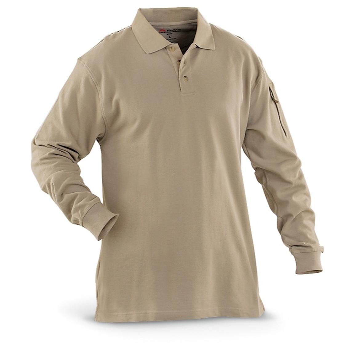 EOTAC™ Long - sleeved Pocket Polo Shirt - 204201, Tactical Clothing at ...