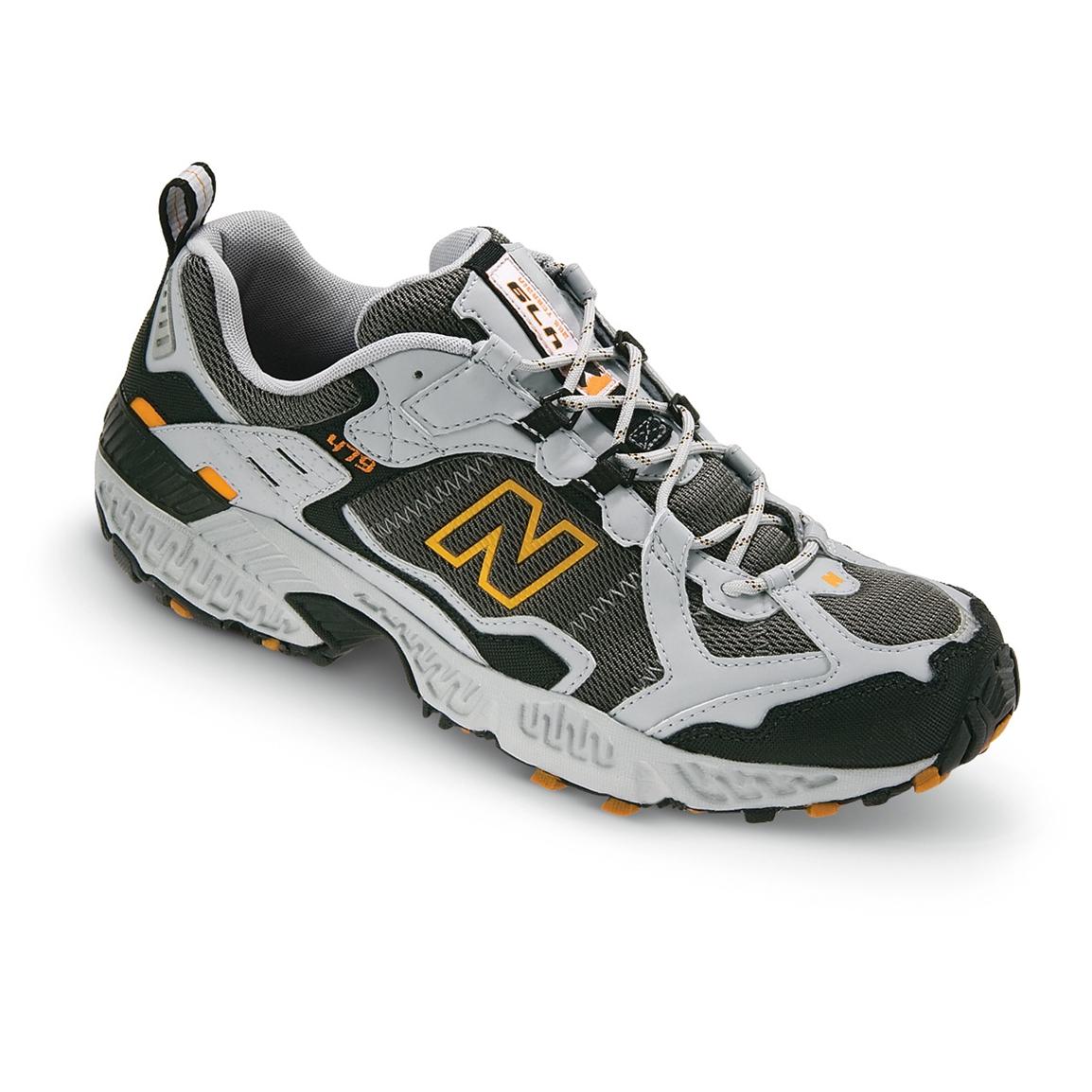Men's New Balance® 479 Trail Shoes, Gray / Orange - 204204, Running ...