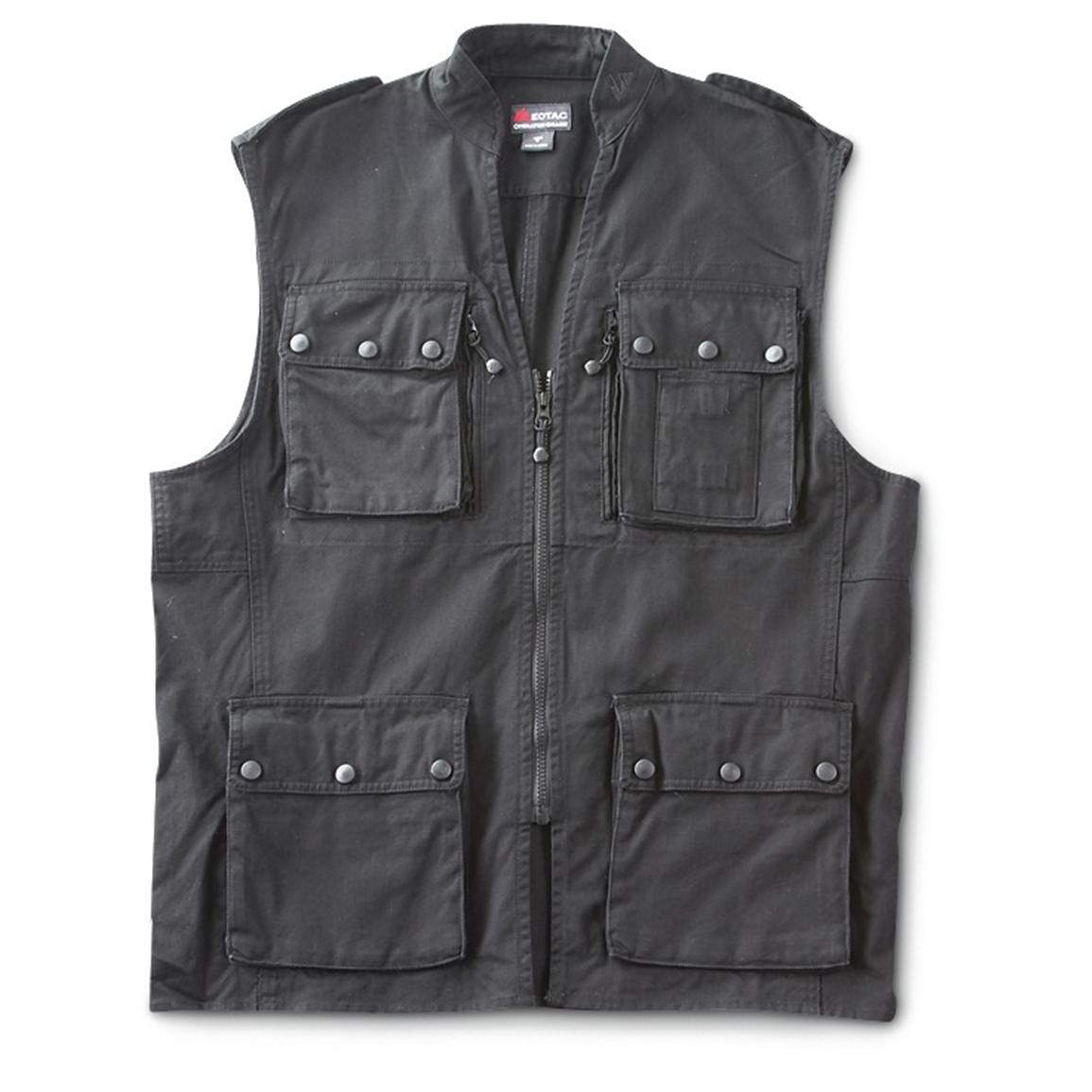 Military - style EOTAC™ O.G. Field Vest - 204213, Tactical Clothing at ...