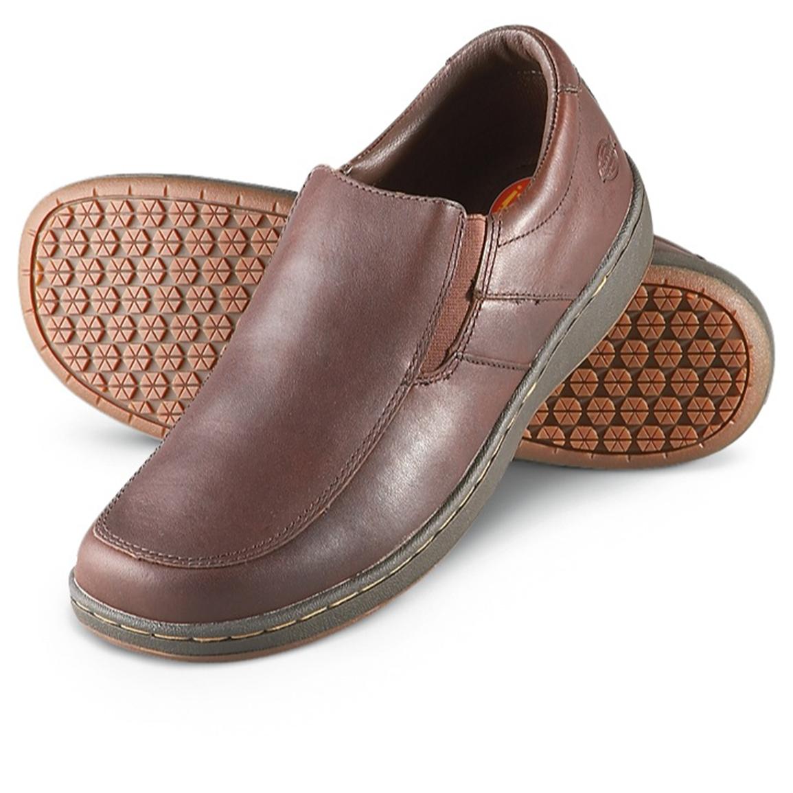 Dickies® SR Twin Gore Loafers, Brown 