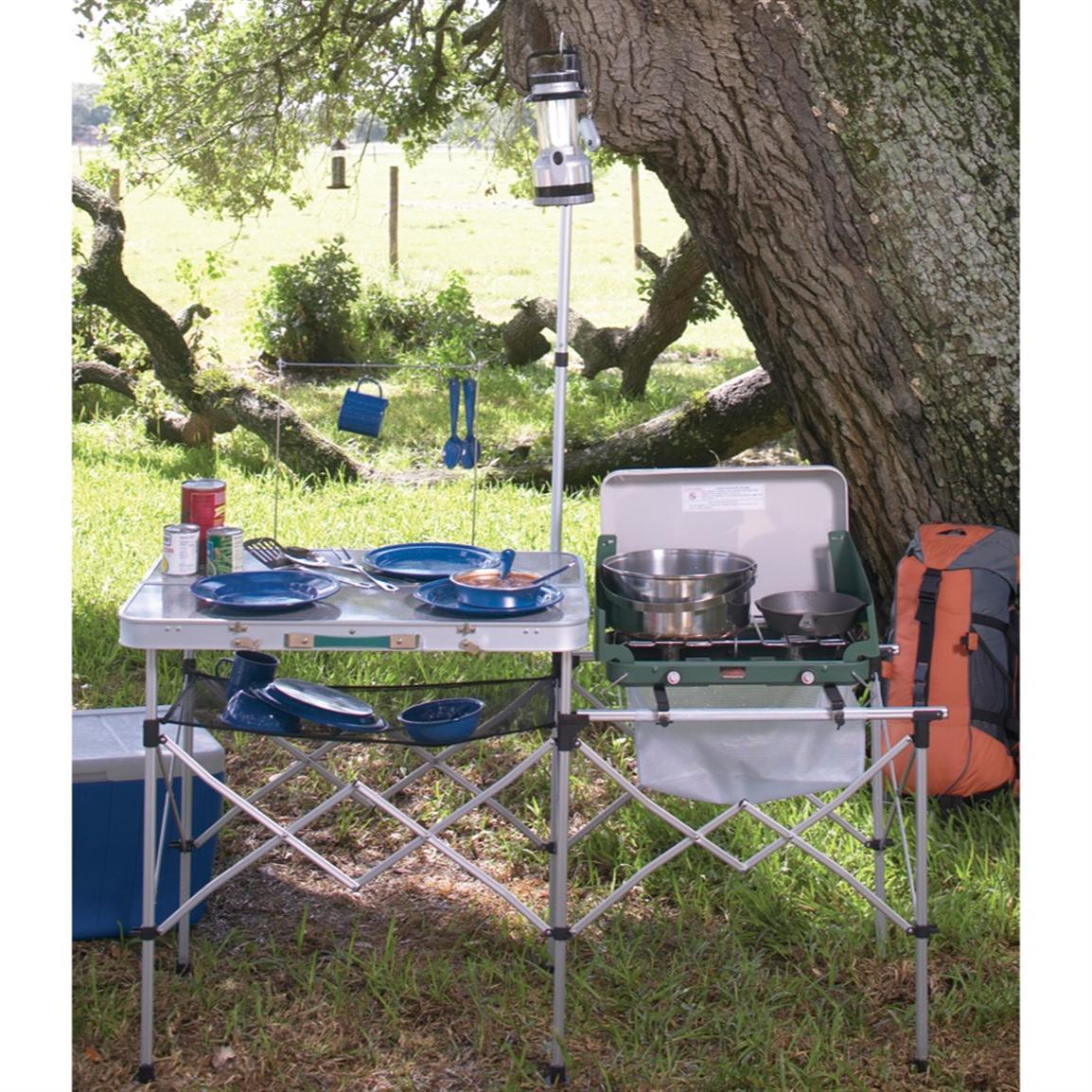 Texsport® Compact Camp Kitchen 204849, Tables at Sportsman's Guide