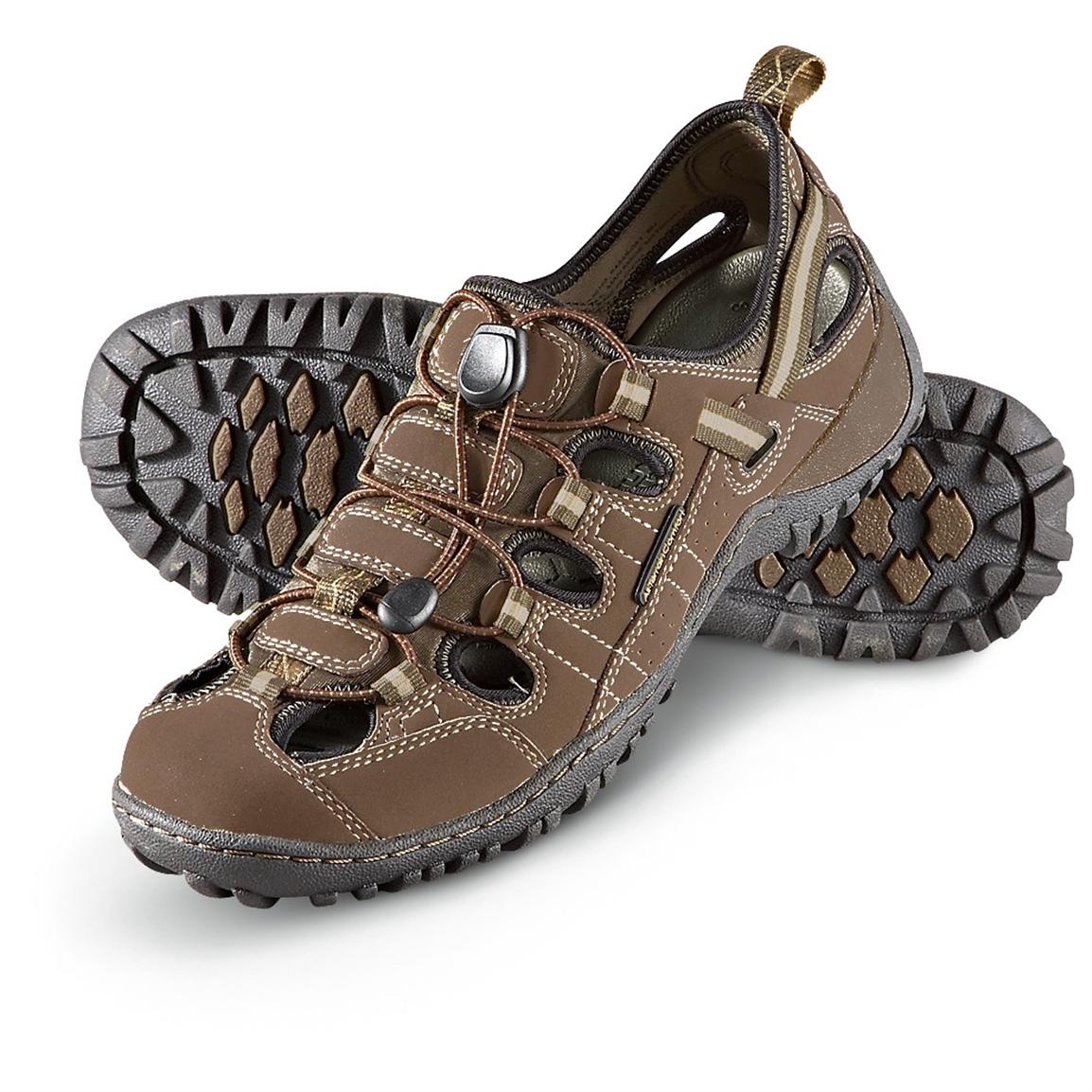 Men's Nunn Bush® Crevasse Sandals, Brown - 204879, Sandals & Flip Flops ...