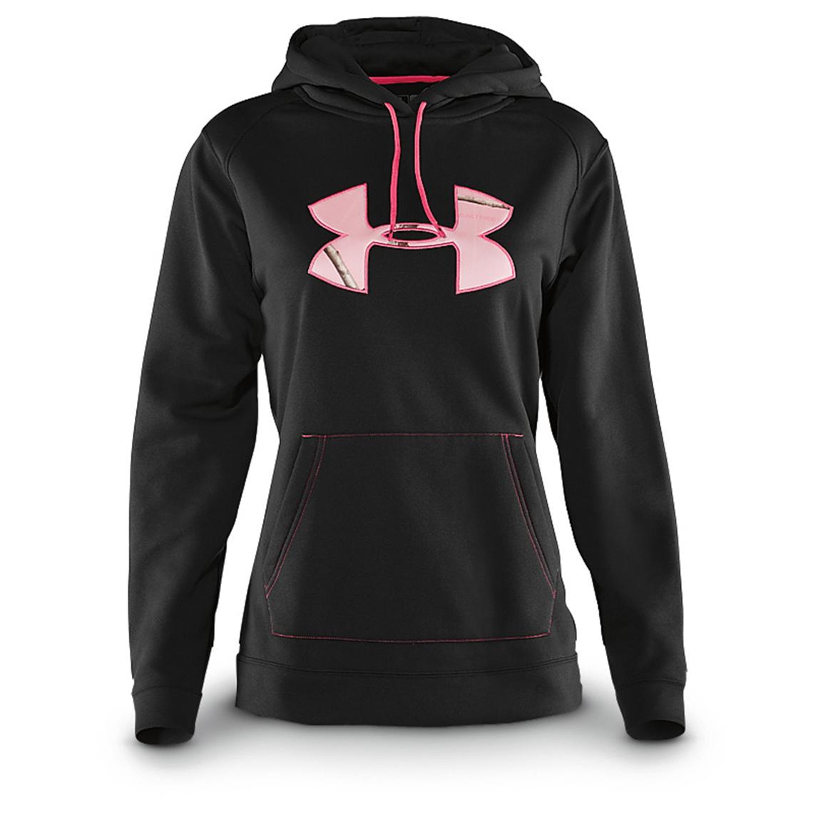 Women's Under Armour® ColdGear® Tackle Twill Hoodie - 205108 ...