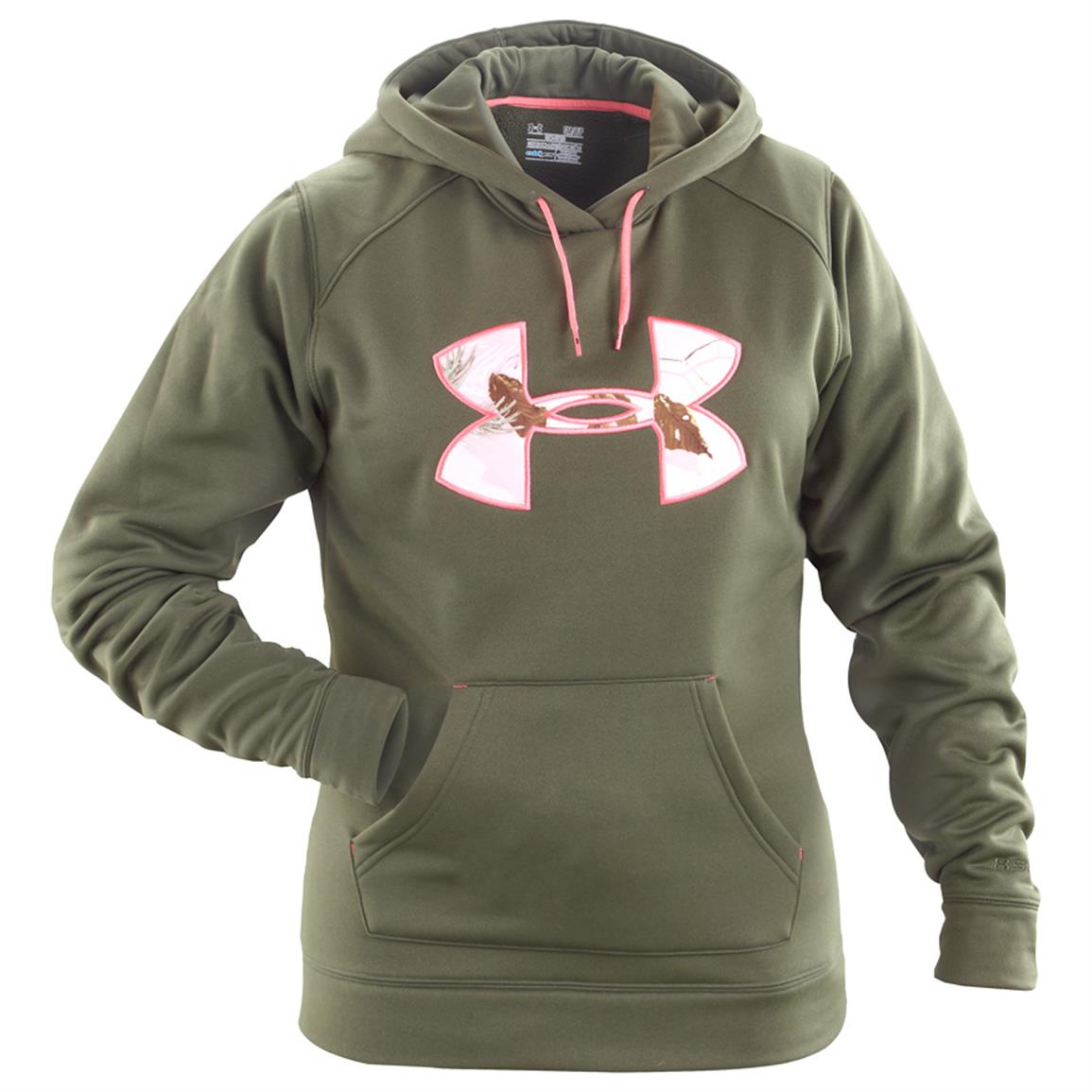 Women's Under Armour® ColdGear® Tackle Twill Hoodie - 205108 ...