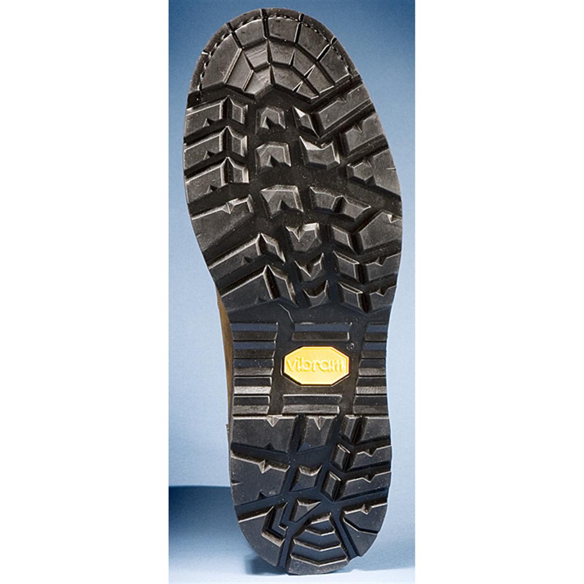 Men's 8" Vibram® Work Boots, Gaucho - 205381, Work Boots at Sportsman's ...