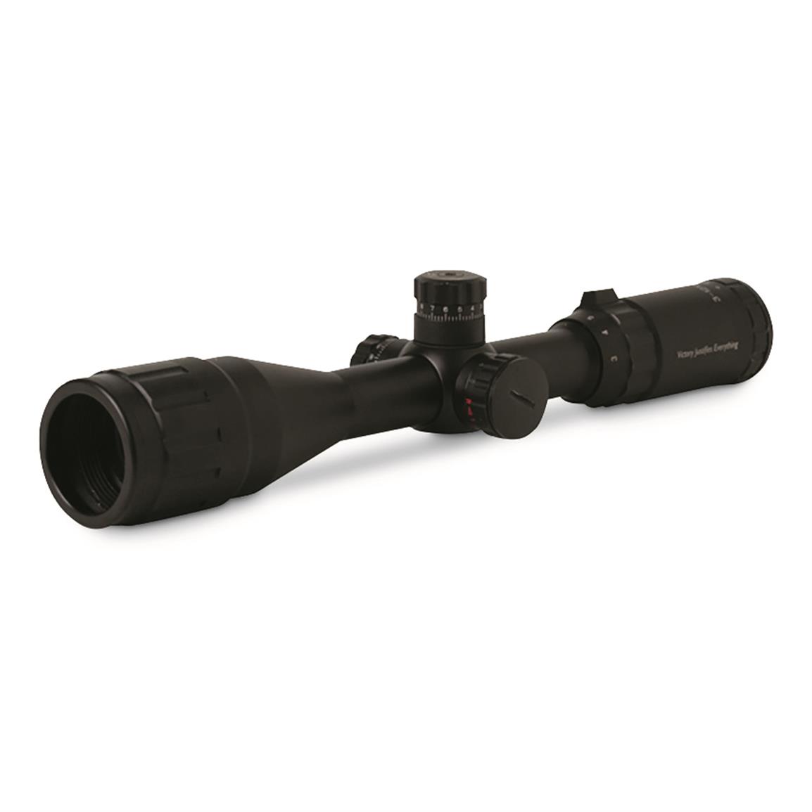 Firefield Tactical 3-12x40mm AO Rifle Scope, Illuminated Mil-dot Reticle