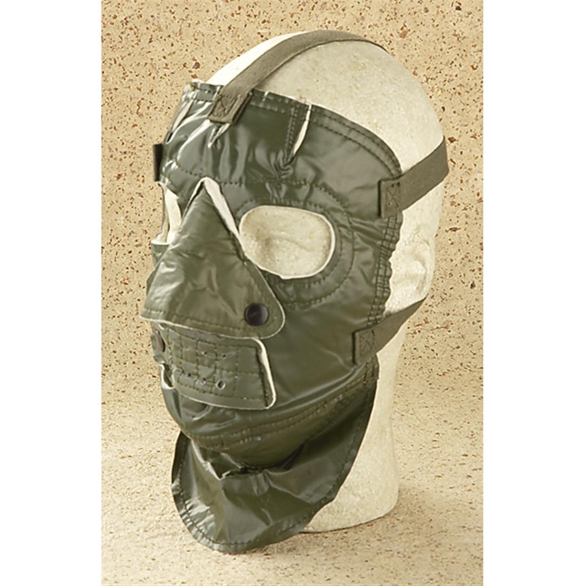 5 - Pk. of New U.S. Military Surplus Cold Weather Face Masks, Olive ...