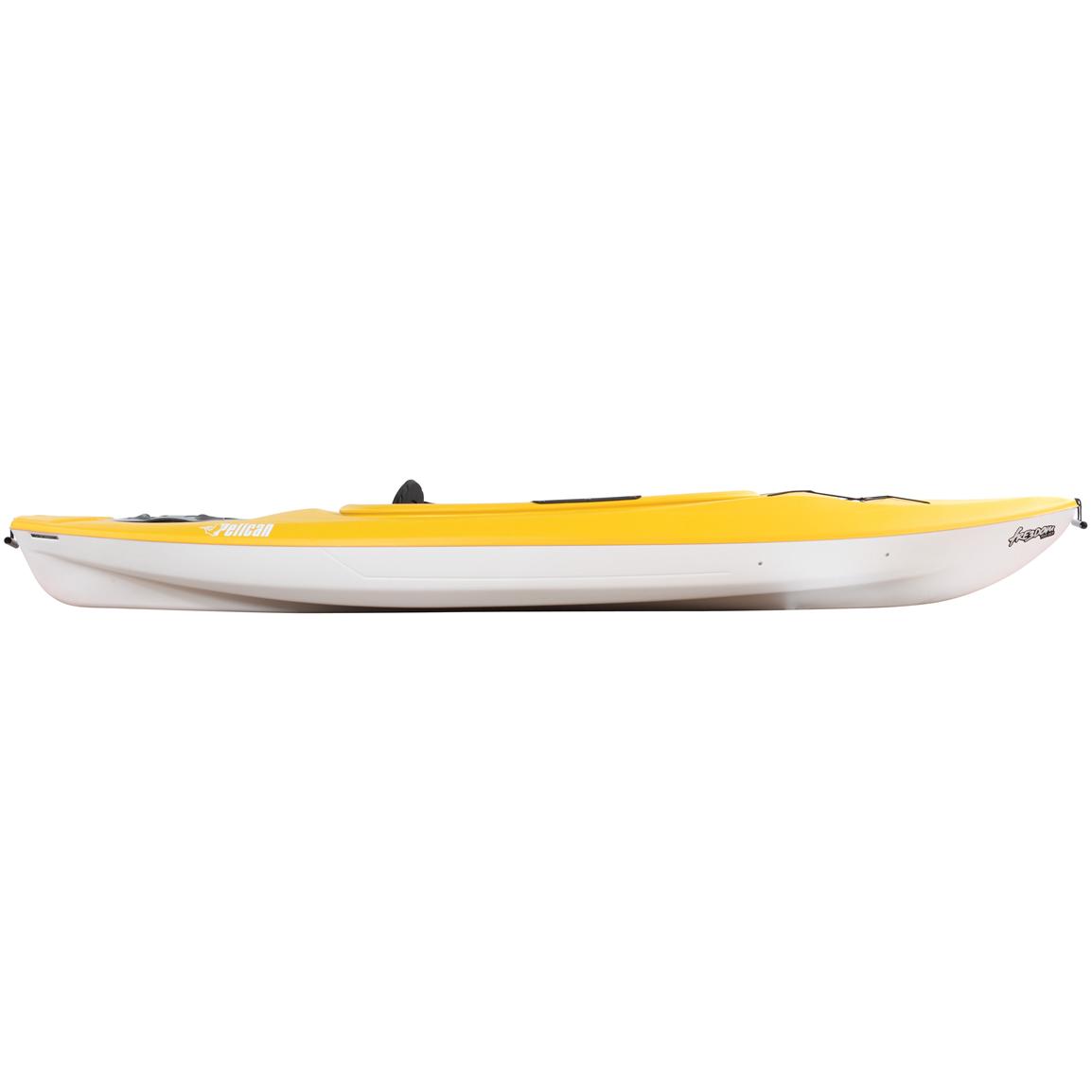 Pelican™ Freedom 100 DLX Kayak, Yellow / White 206246, Canoes & Kayaks at Sportsman's Guide