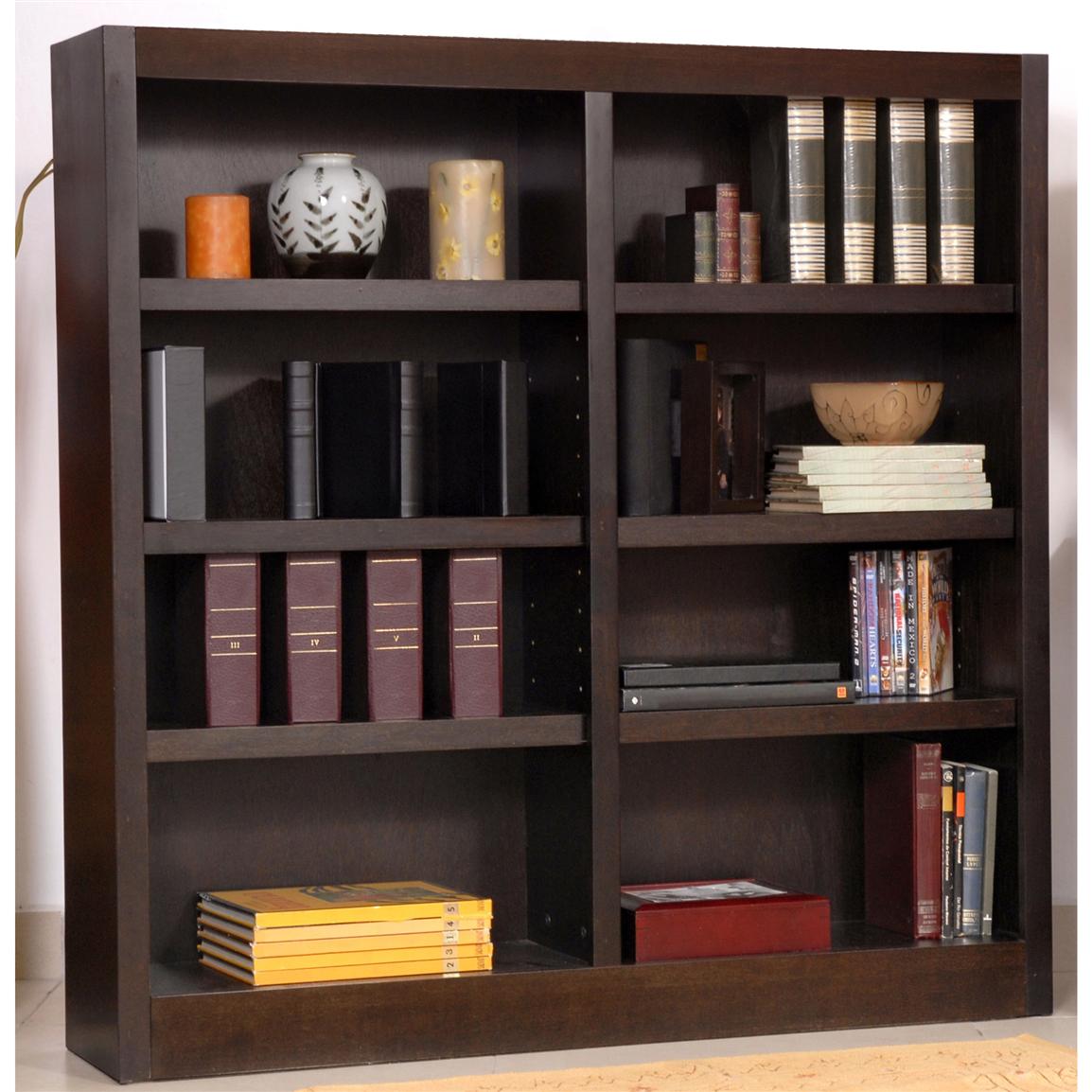 Concepts in Wood Double - wide 8 - shelf Bookcase - 206544 ...