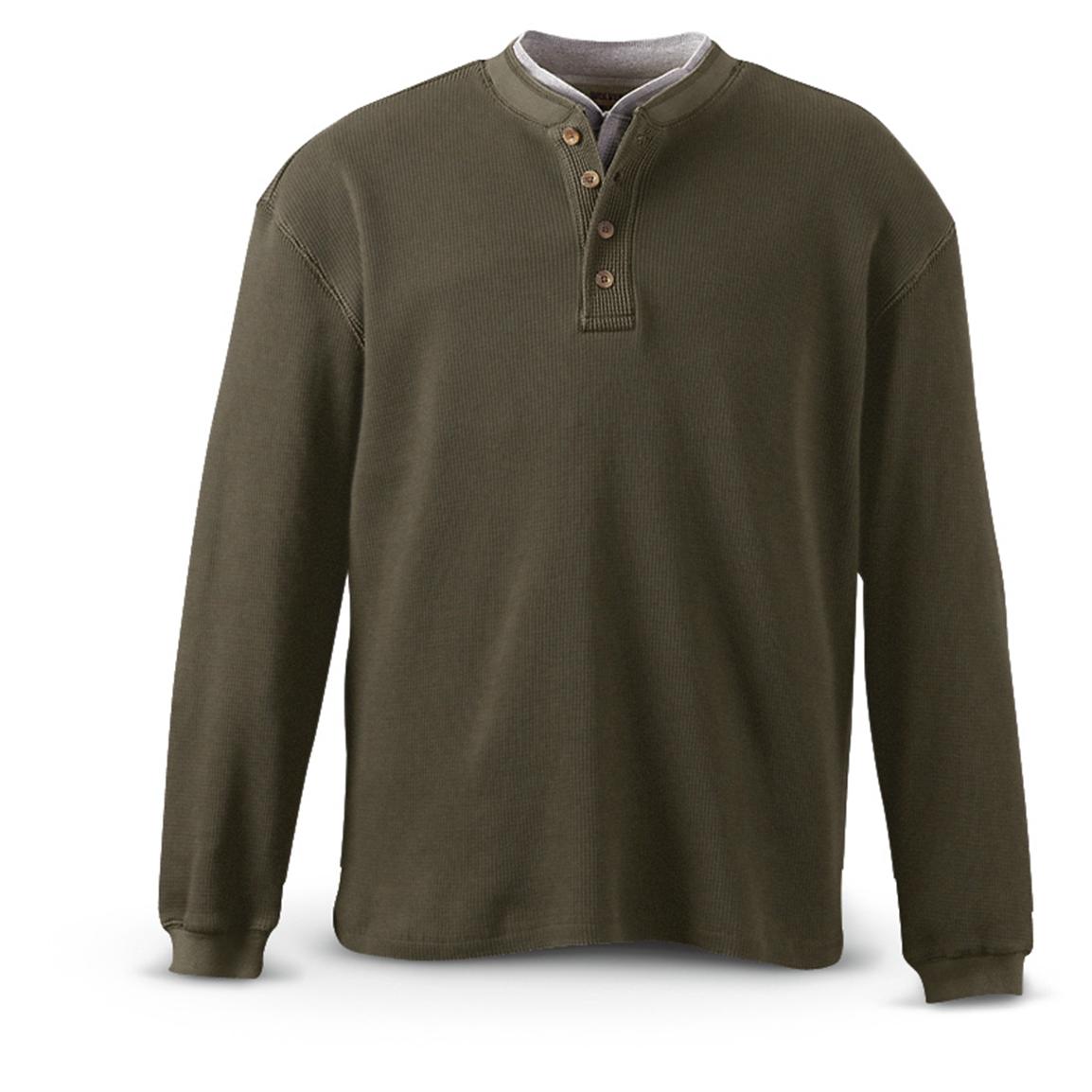Wolverine® Double - duty Long - sleeved Henley - 206566, Shirts at ...