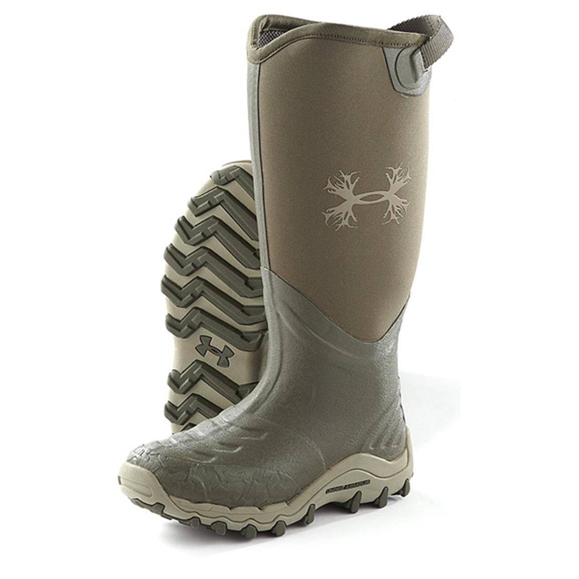 Men's Under Armour® Waterproof Rubber / Neoprene Boots - 206595, Rubber & Rain  Boots at Sportsman's Guide
