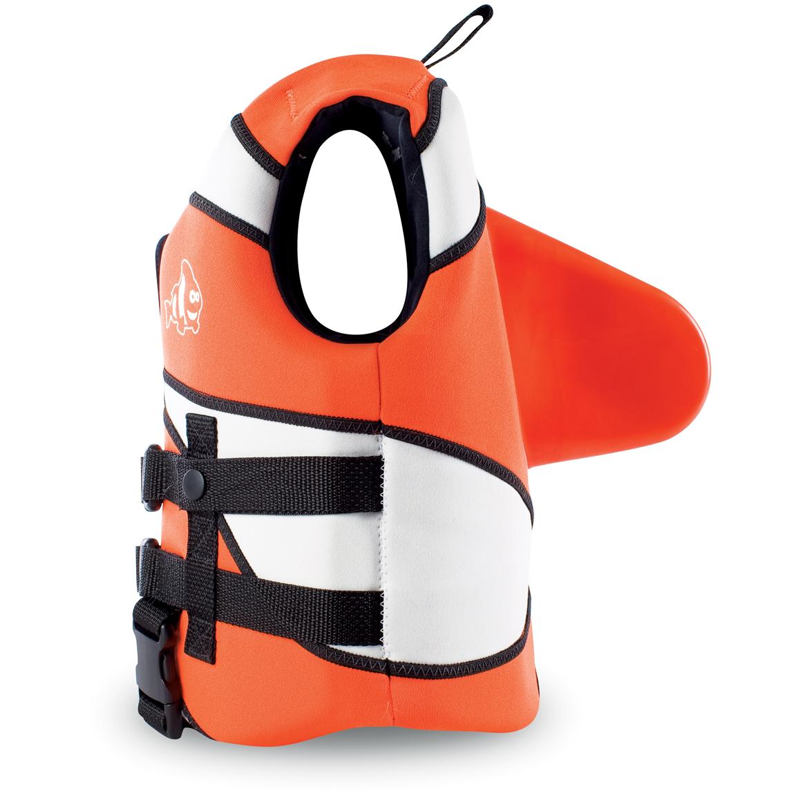 Sea Squirts® Clown Fish Life Jacket 206719, Universal Life Vests at