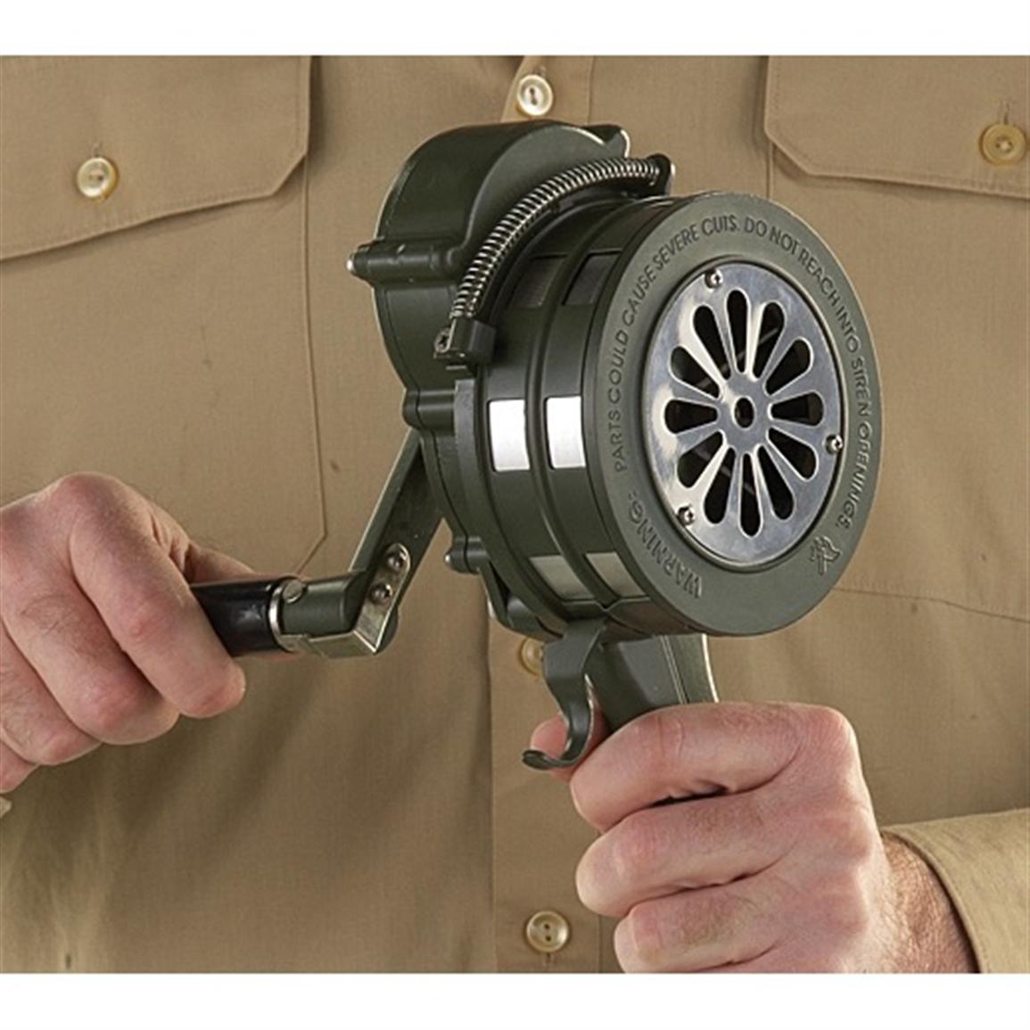 Mil Tec® Hand Crank Siren 206931, Tactical Accessories at Sportsman