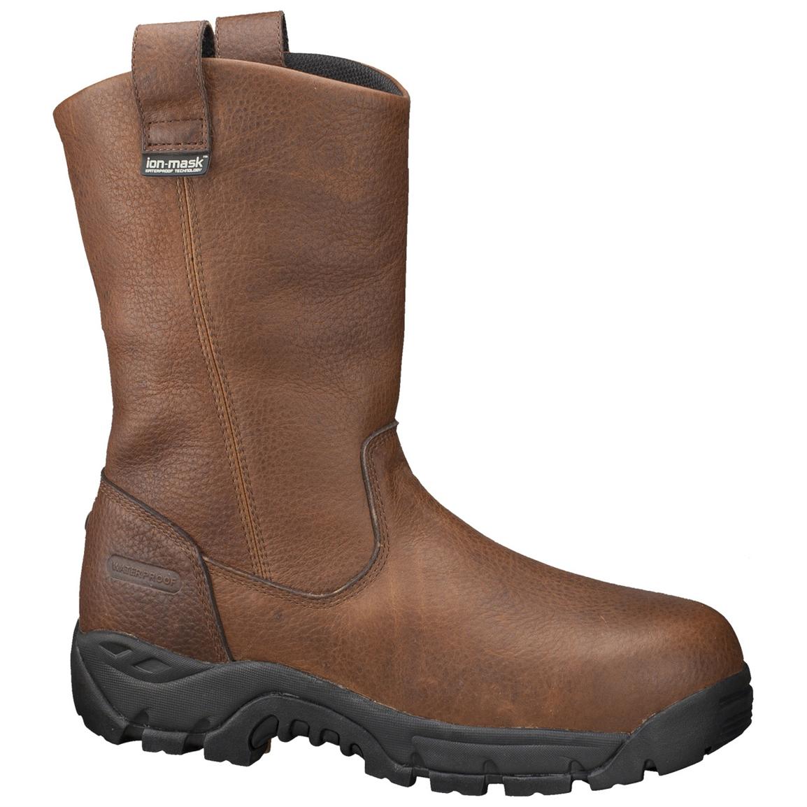 Magnum® Men's Work Pro Ultra Wpi Composite Toe Boots, Brown - 206993 ...